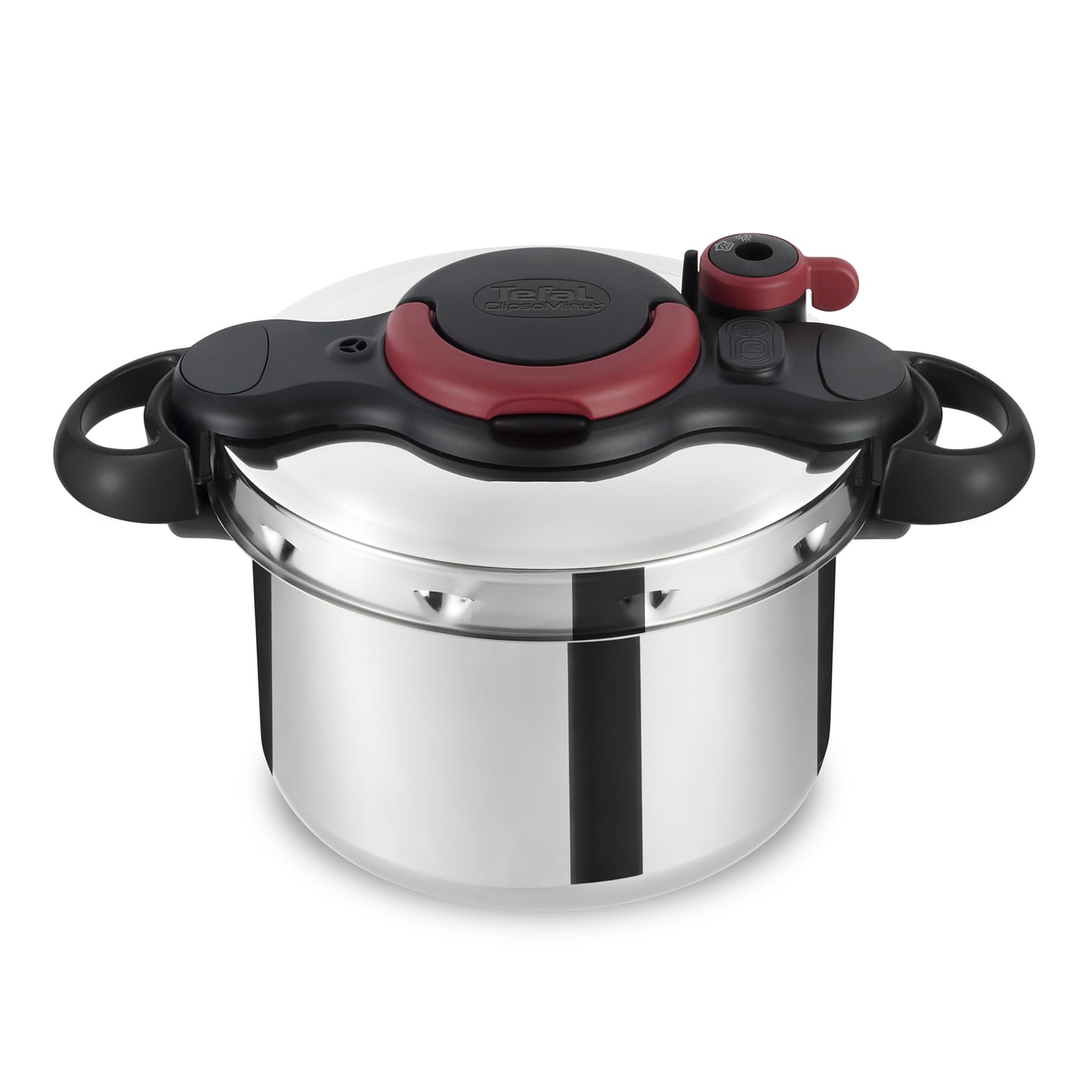 زودپز تفال فرانسه Tefal  P46207، استیل ضد زنگ، رنگارنگ، 22 سانتی متر، 6 لیتر