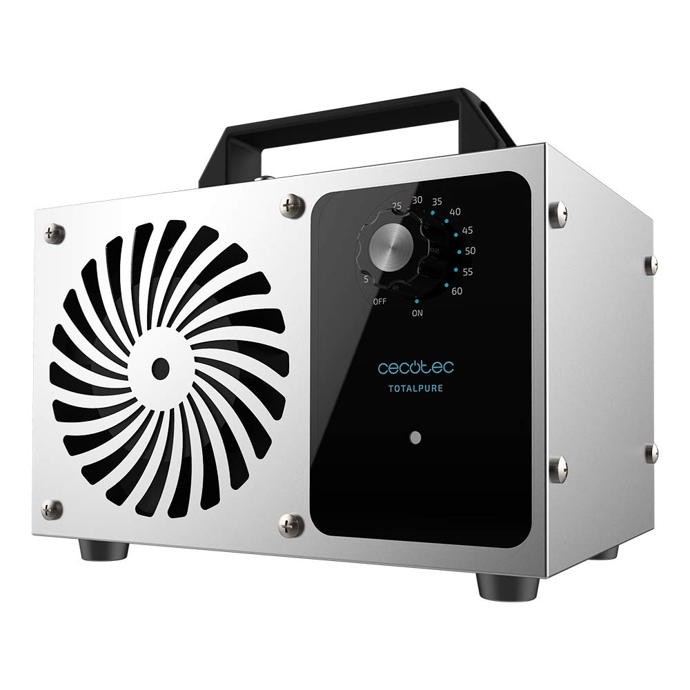 ژنراتور ازن سکوتک اسپانیا Cecotec TotalPure 4000، ۱۲۰ وات، تصفیه ۲۸ گرم در ساعت، تایمر، خاموش شدن خودکار، پوشش تا ۱۰۰ متر مربع، استفاده آسان، حمل و نقل آسان