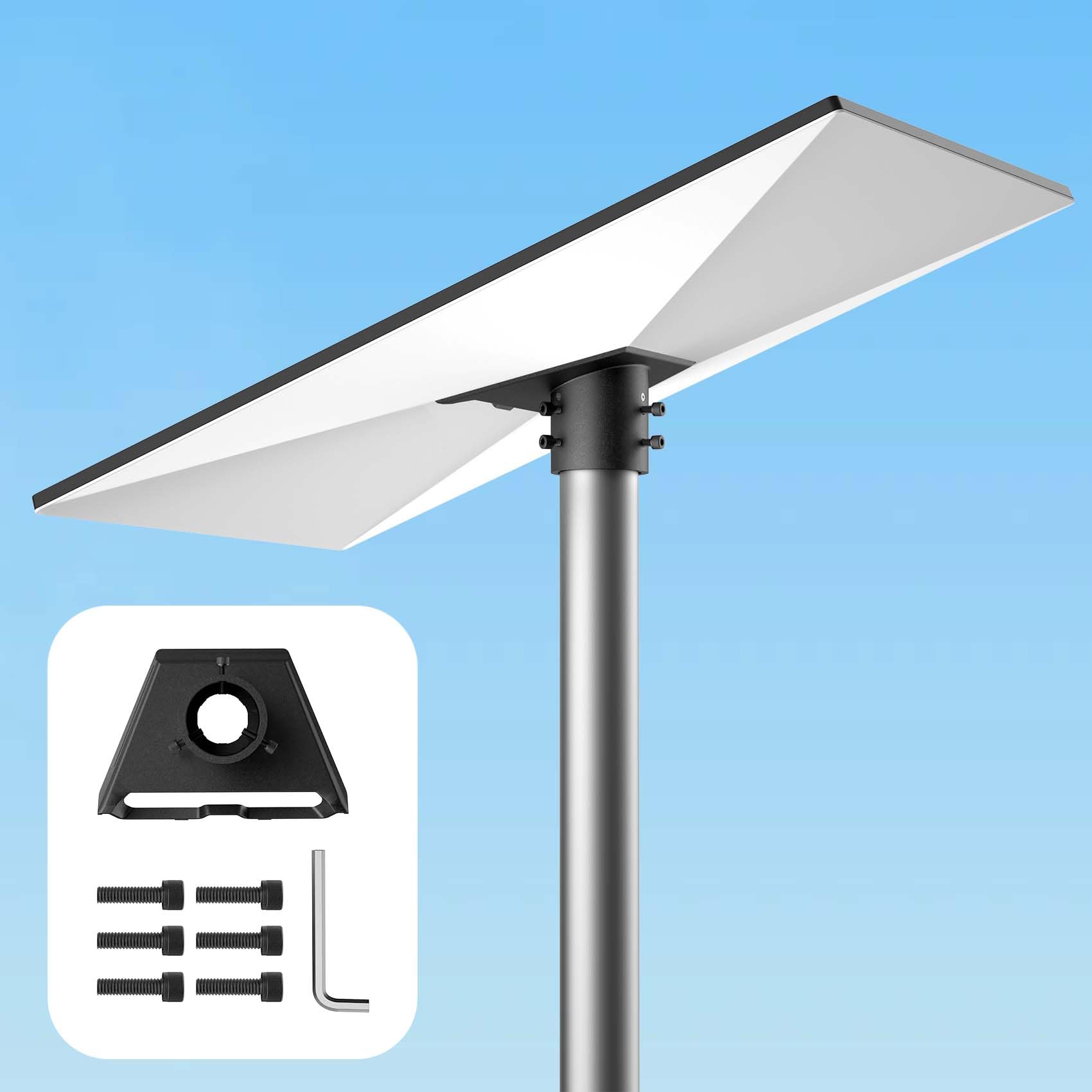 آداپتور لوله‌ای نسل سوم استارلینک، پایه دکل استارلینک، کیت نصب استارلینک، صفحه نصب استارلینک V3، پایه سقفی برای دیش استاندارد استارلینک