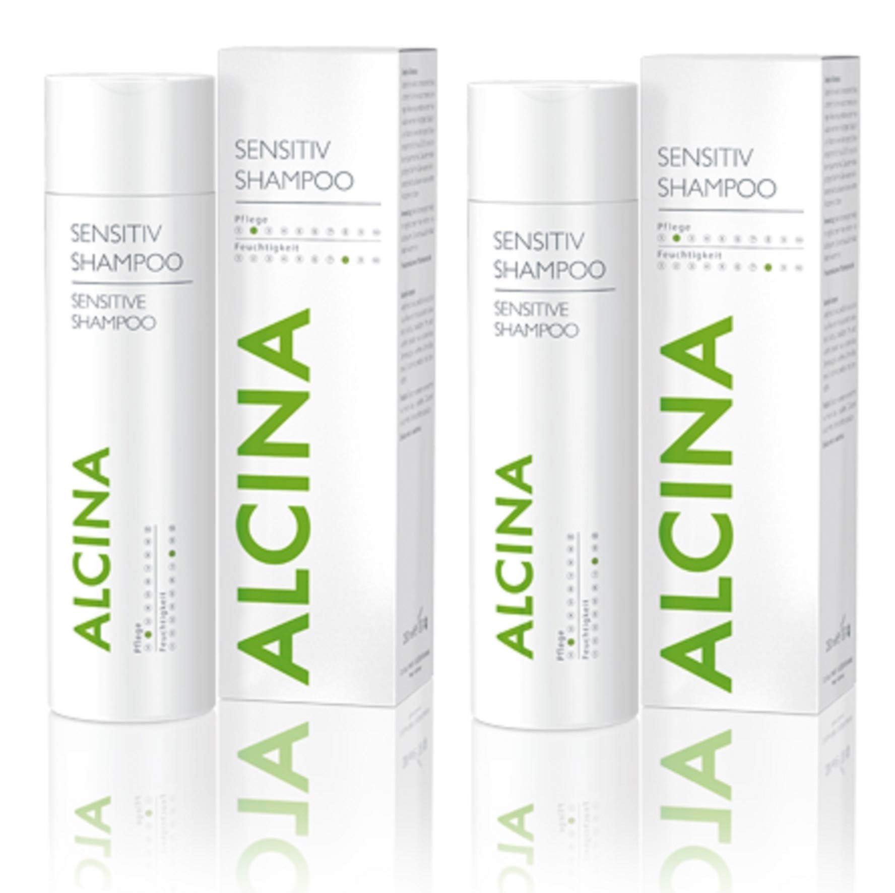 شامپو آلسینا ۲x مخصوص موهای حساس، ۲۵۰ میلی لیتر = ۵۰۰ میلی لیتر
