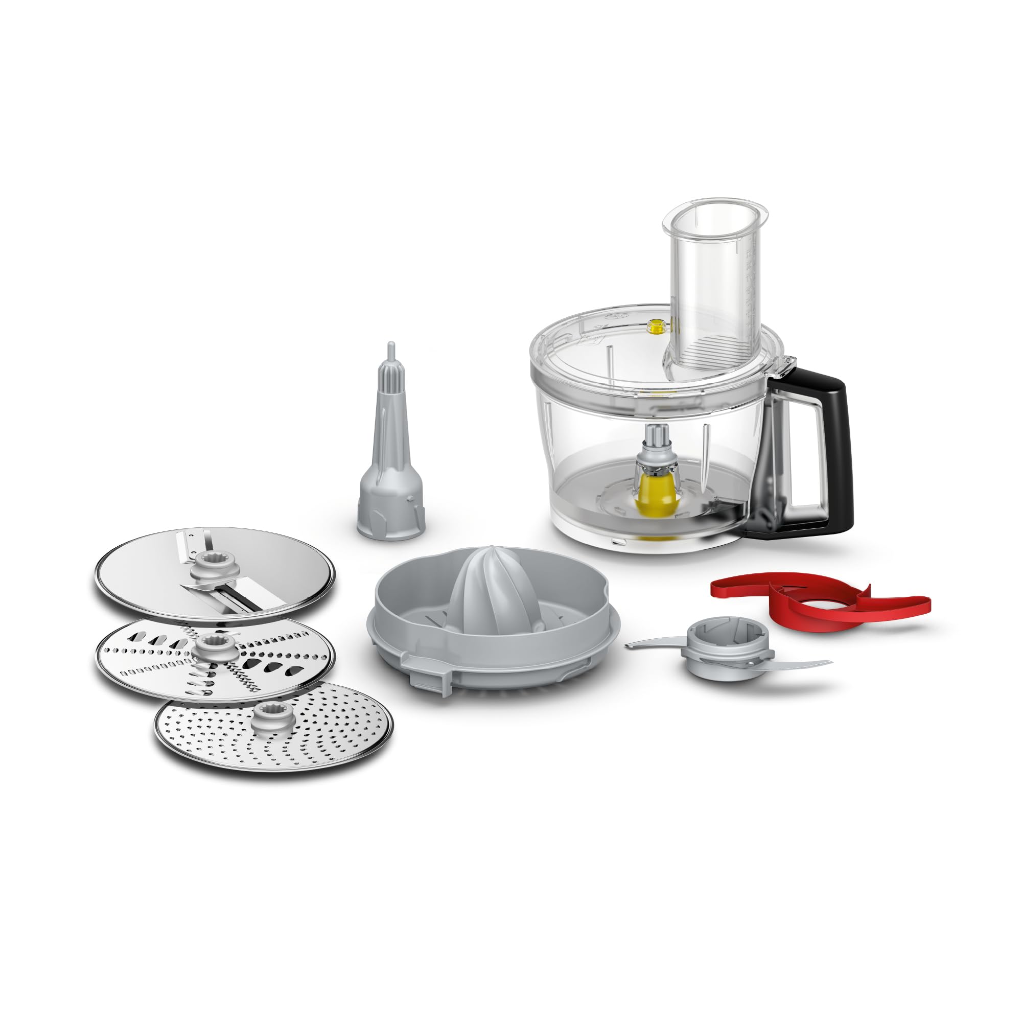 لوازم جانبی غذا ساز بوش آلمان Bosch Plus MUZ9VLP1 مخلوط کن چندکاره دیسک برش دو طرفه دیسک رنده دو طرفه دیسک رنده متوسط-ریز