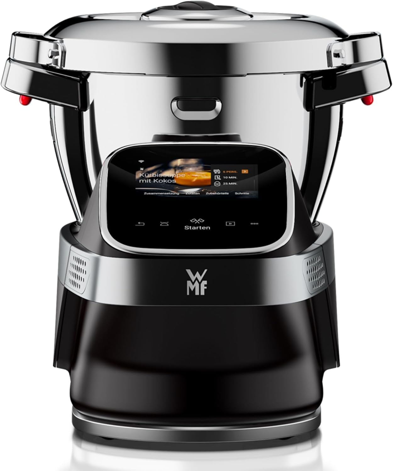 مولتی کوکر دیجیتال وی ام اف آلمان WMF Avantgarde بی‌صدا، ۱۴ برنامه پخت و پز، وای فای، کاسه ۳ لیتری، صفحه لمسی
