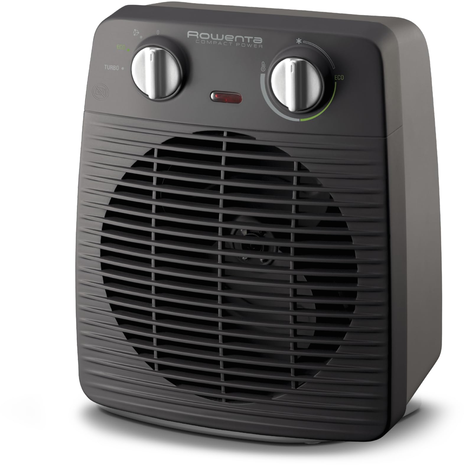 بخاری فن‌دار جمع‌وجور Rowenta SO2210 | 2 سطح قدرت | بخاری برقی | مناسب برای اتاق‌های 20 متر مربعی | مشکی