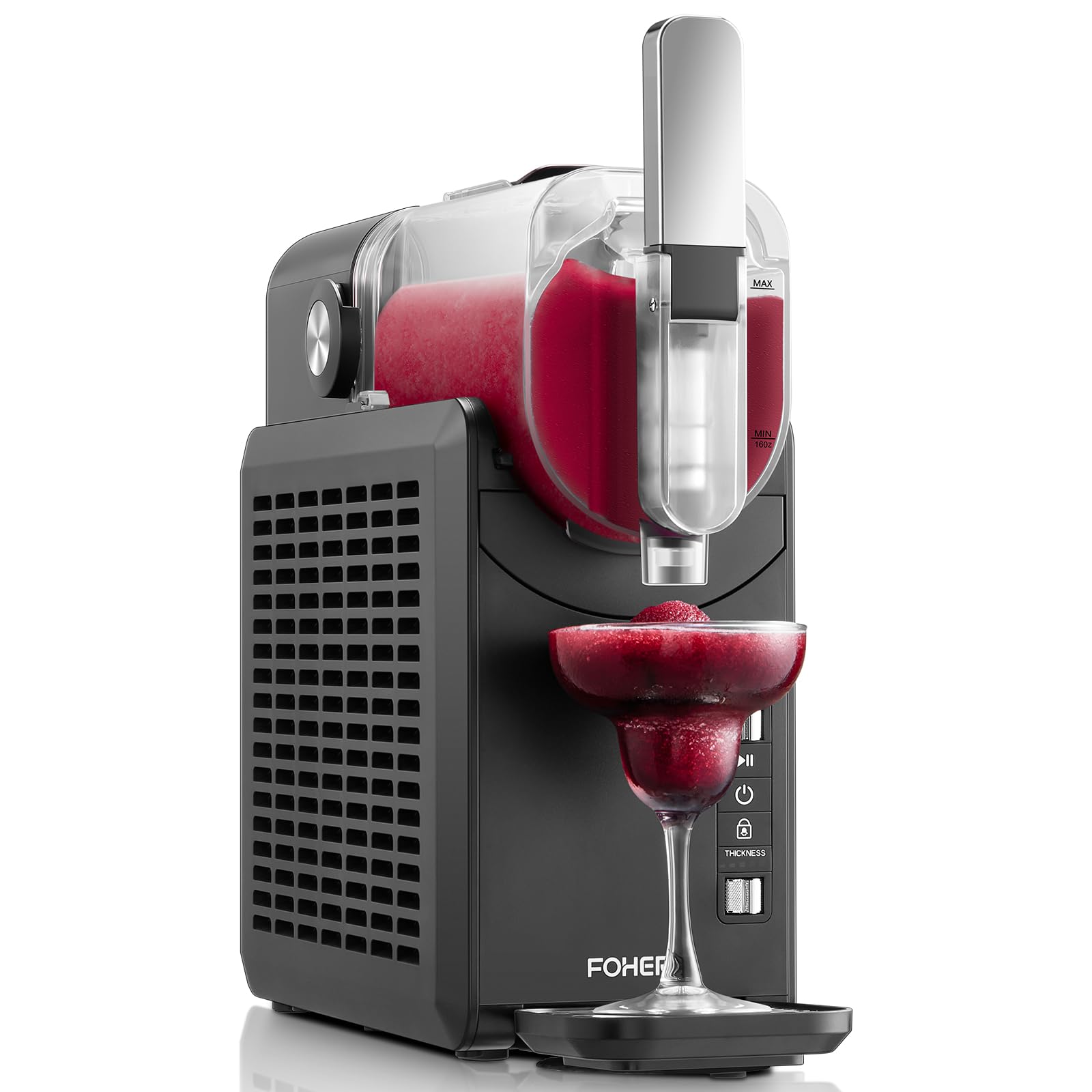 یخ در بهشت ساز خانگی ۲ لیتری دستگاه یخ‌ ساز ۵ کاره با ۵ حالت برای یخ‌ زدایی کوکتل فراپه میلک‌ شیک شراب