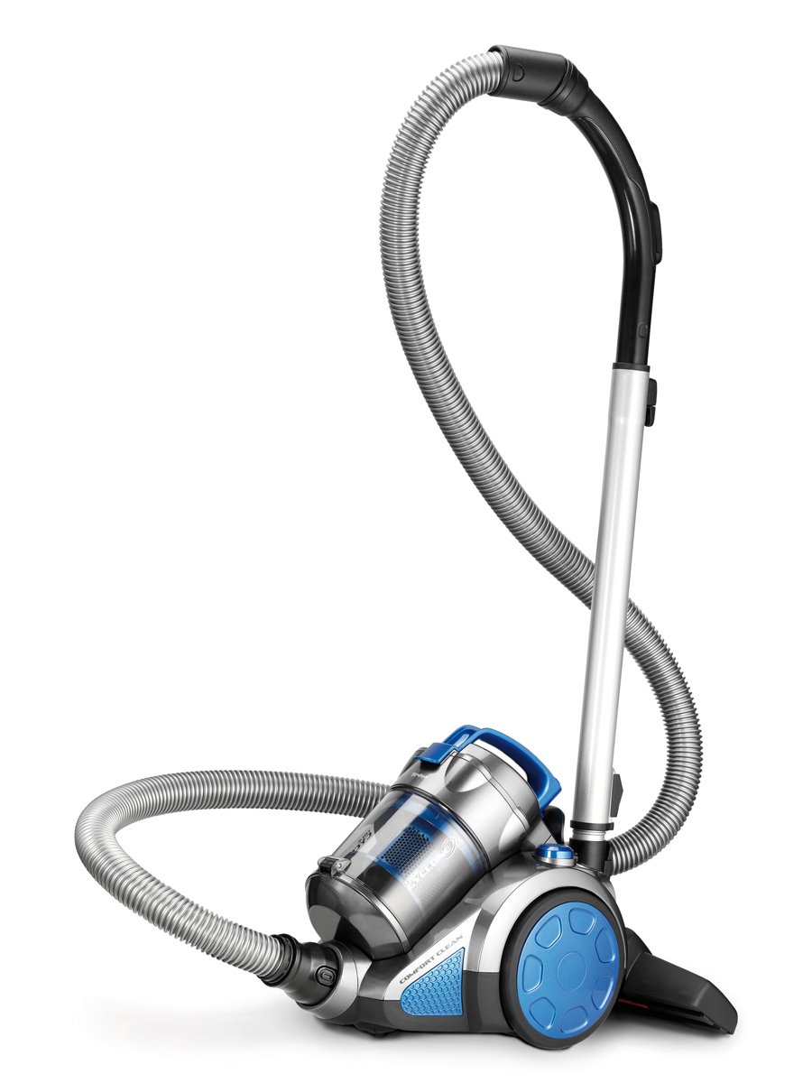 جارو برقی بدون کیسه تریزا سوئیس مدل t6301 Clean Comfort آبی