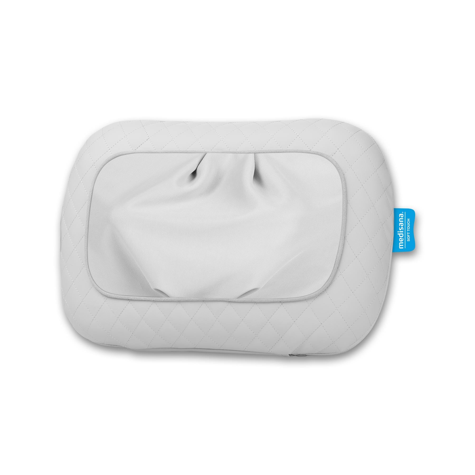 بالشتک ماساژ ژلی مدیسانا MCG 800، ماساژور با عملکرد حرارتی، ایده‌آل برای گردن، شانه، کمر و پاها، شامل عملکرد نور قرمز، تثبیت صندلی کاربردی، 4 سر ماساژ ژلی چرخشی