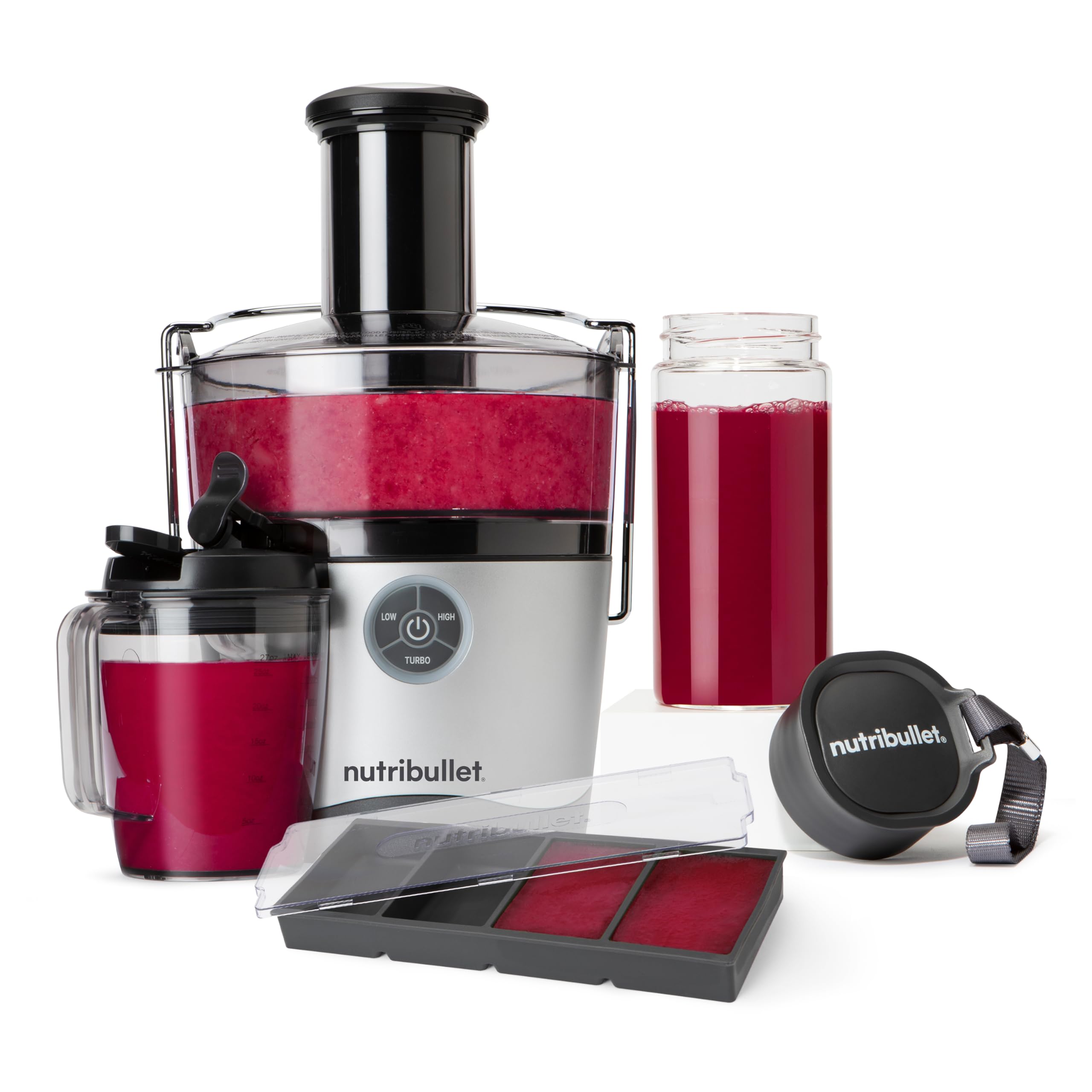 آبمیوه گیری نوتری‌ بولت آمریکا پرو کامپکت Nutribullet Juicer Pro Compact لیتر 2 با ظرفیت 1000 وات مشکی