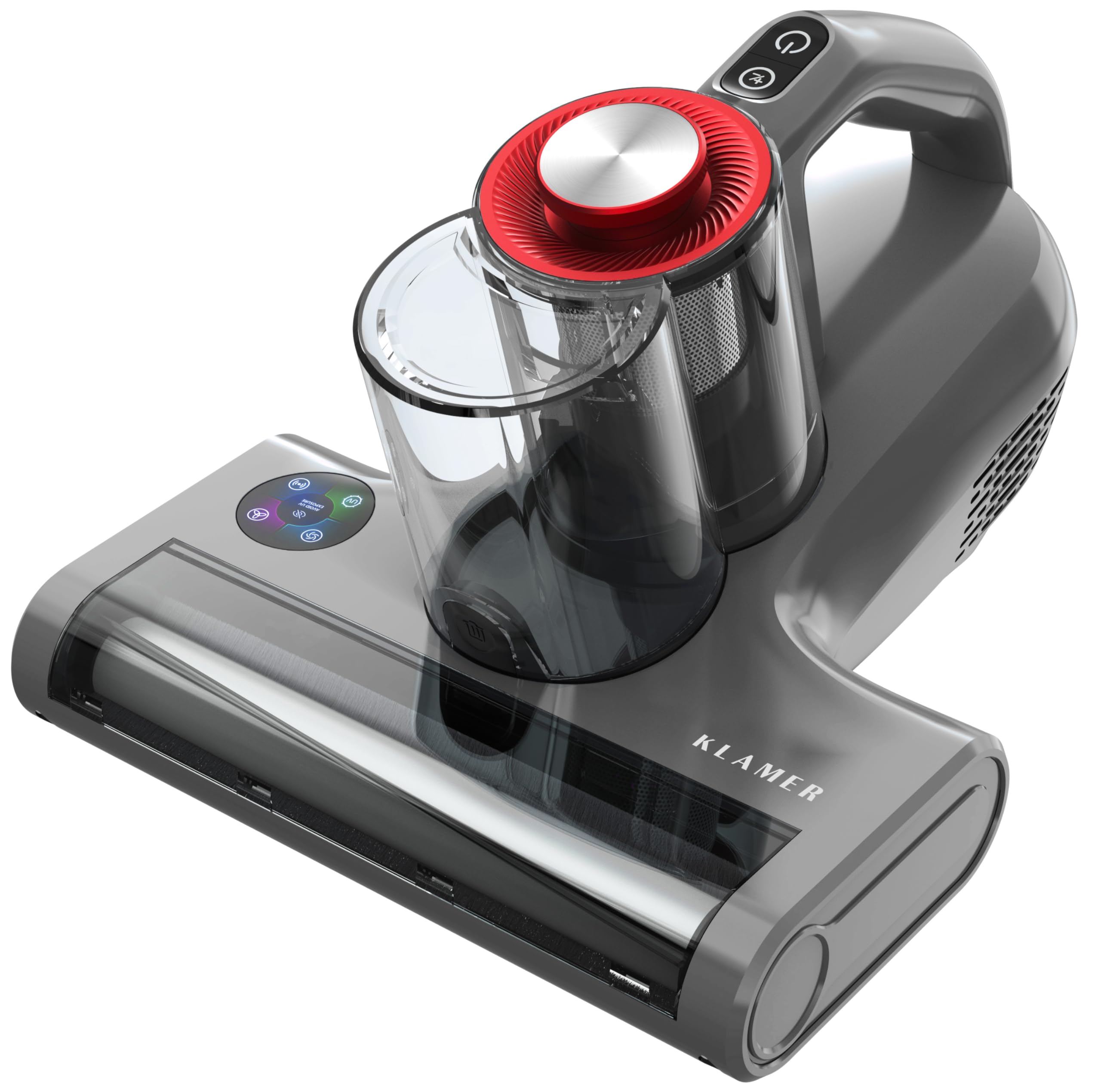 جارو برقی مایت کلامر آلمان KLAMER برای تشک، جاروبرقی کنه با نور UV، جاروبرقی تشک قدرتمند 18 کیلو پاسکال، سنسور مایت، اولتراسوند و یون، فیلتر هپا