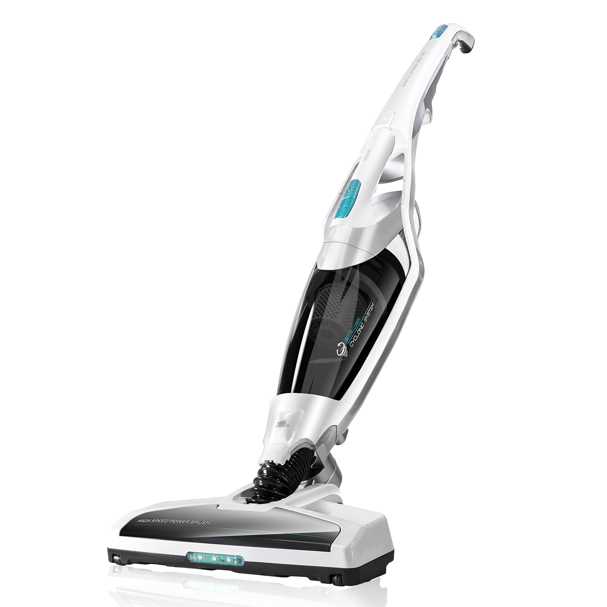 جارو شارژی عمودی سکوتک اسپانیا Cecotec 3 در 1، حداکثر قدرت Conga Immortal Extreme 33.3 V H2O. مخزن آب با فناوری سیکلون تی (اختیاری) ۶۵ دقیقه.