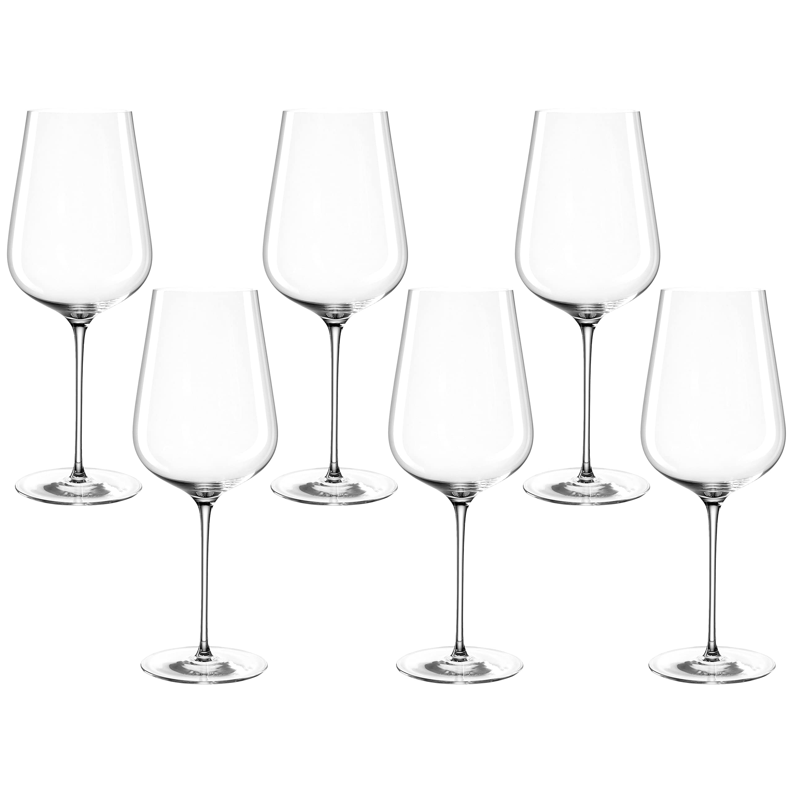 لئوناردو هوم ۰۶۴۱۱ لیوان شراب قرمز ۷۴۰ میلی‌لیتری برونلی، بسته ۶ عددی، لیوان شراب قرمز ۷۴۰ میلی‌لیتری