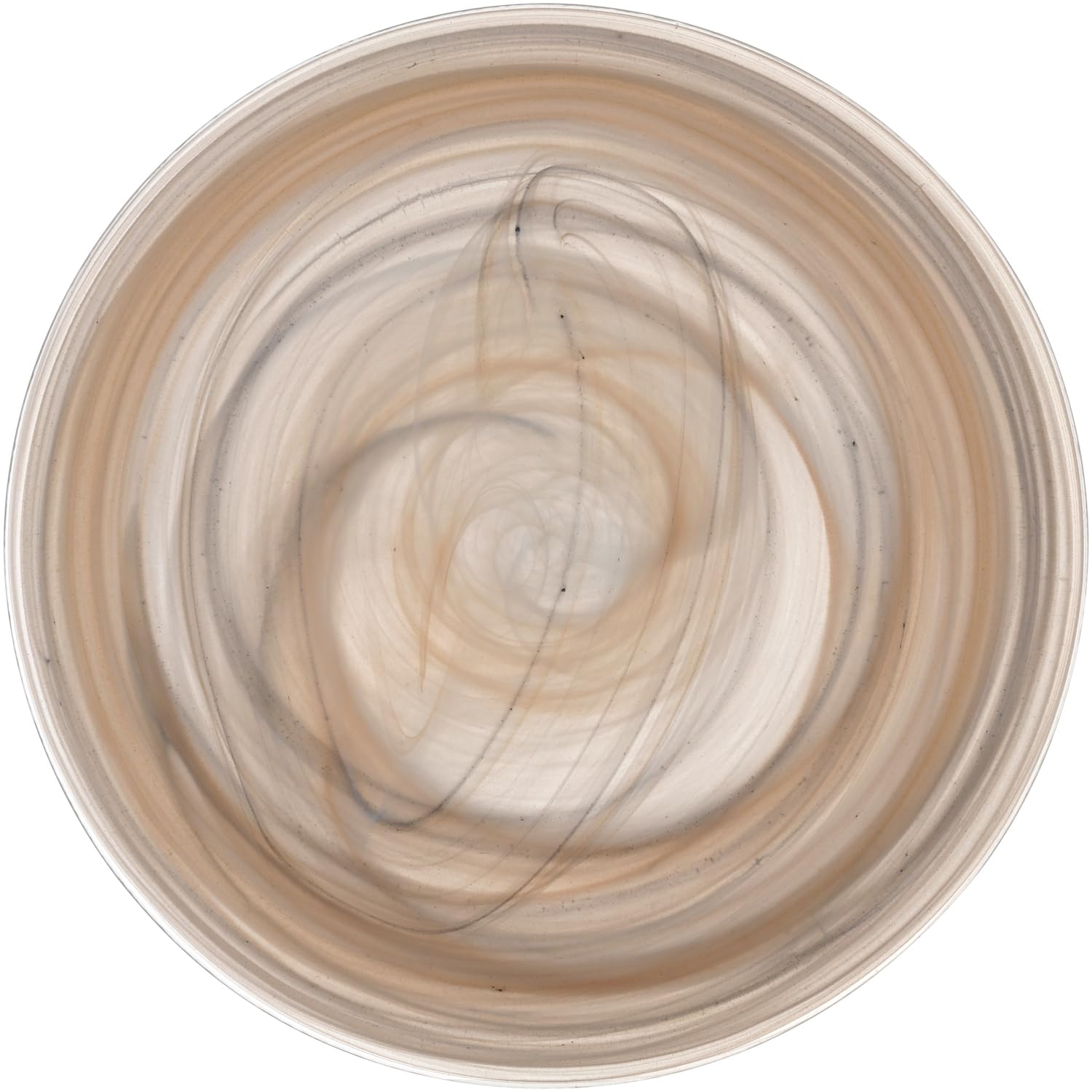 بشقاب‌های آلاباستر لئوناردو هوم، مجموعه ۲ عددی، بشقاب‌های منحصر به فرد ساخته شده از شیشه آلاباستر تراشیده، بافت ارگانیک، بشقاب‌های دسر زیبا، قطر ۲۱ سانتی‌متر، چند رنگ، ۰۲۶۷۹۰