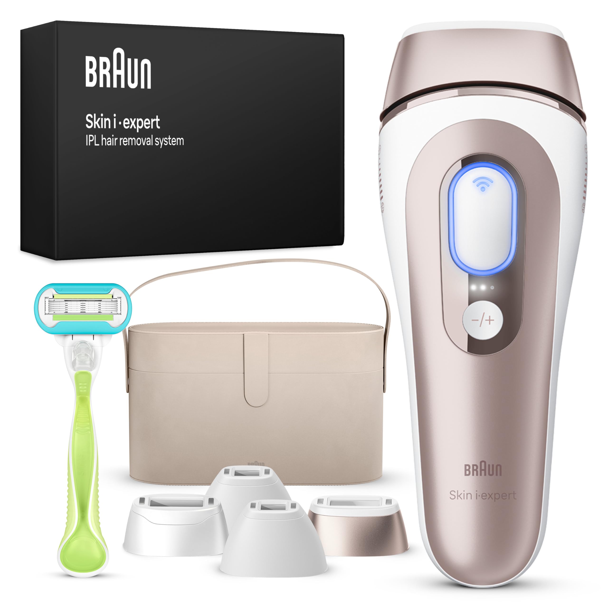 لیزر بدن بانوان رفع موهای زائد براون آلمان Braun Smart IPL 7 Skin i·expert PL7387– رفع دائمی و بدون درد موهای زائد