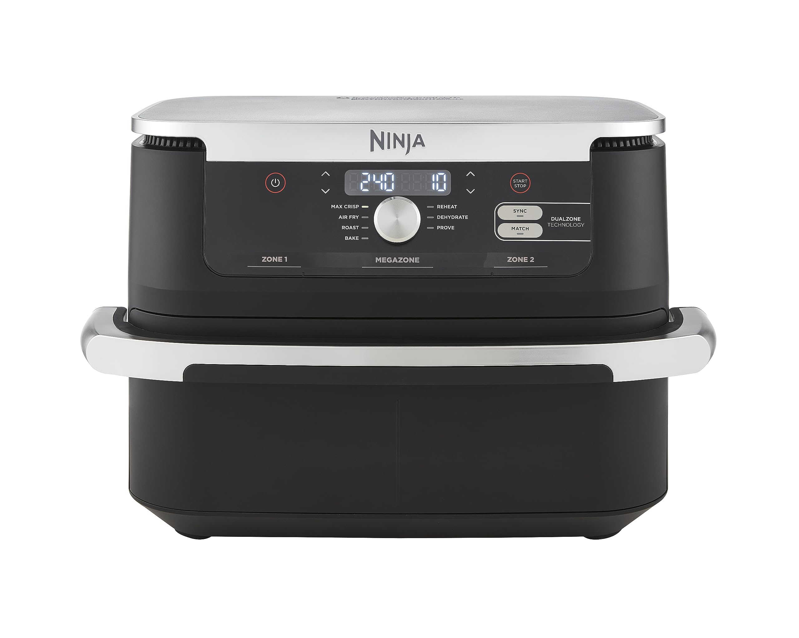 سرخ کن دو قلو نینجا آمریکا  Ninja Foodi AF500EU سرخ کن 10.4 محفظه ای با جداکننده جداشونده