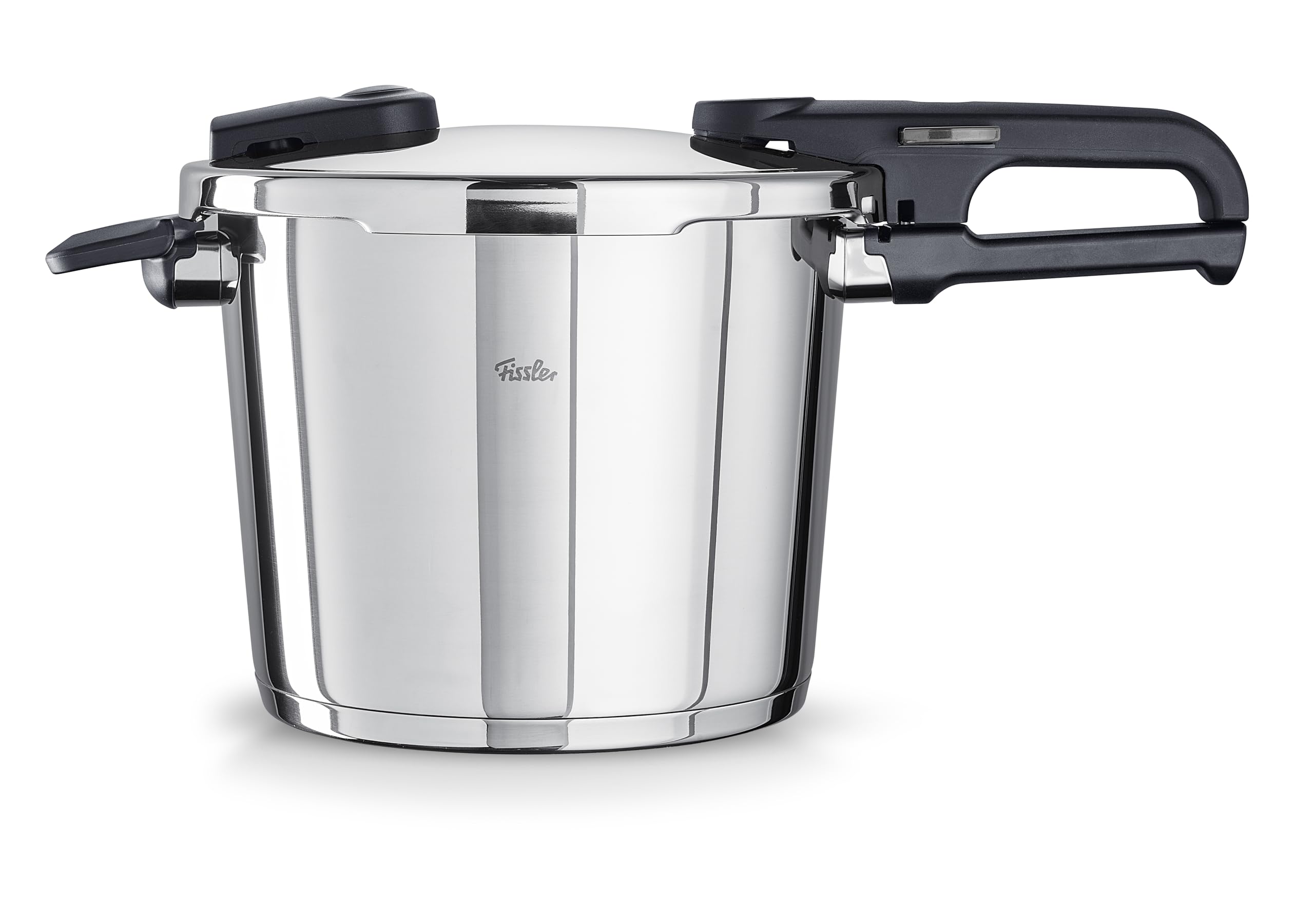 زودپز فیسلر آلمان Fissler Vitaquick / زودپز (6 لیتر، Ø 22 سانتی متر) اجاق گاز فشاری استیل ضد زنگ، 2 سطح پخت، ساخت آلمان - القایی
