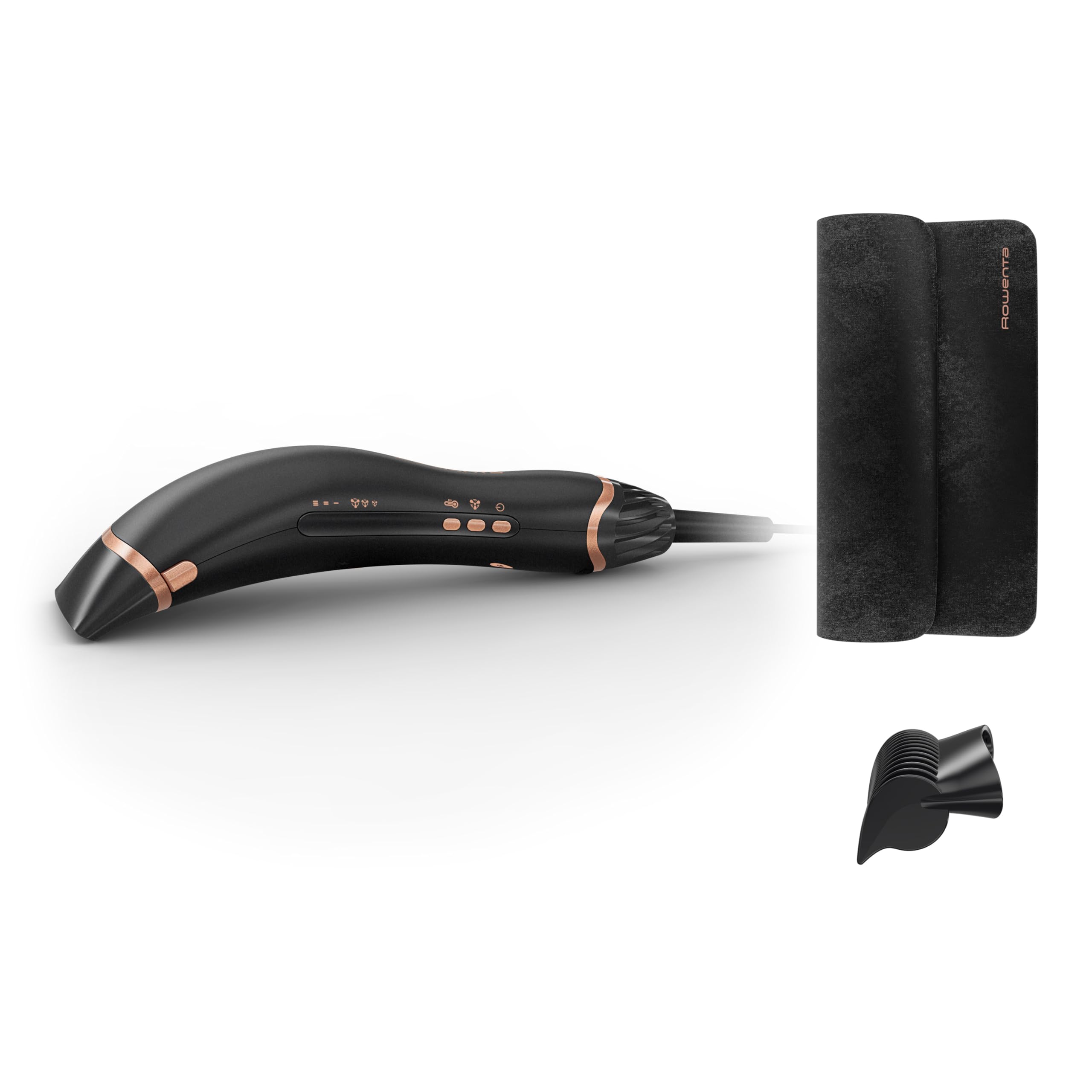 سشوار روونتا آلمان Rowenta Ultimate Experience CF8C20E0،فناوری یون، 9 ترکیب سرعت و دما