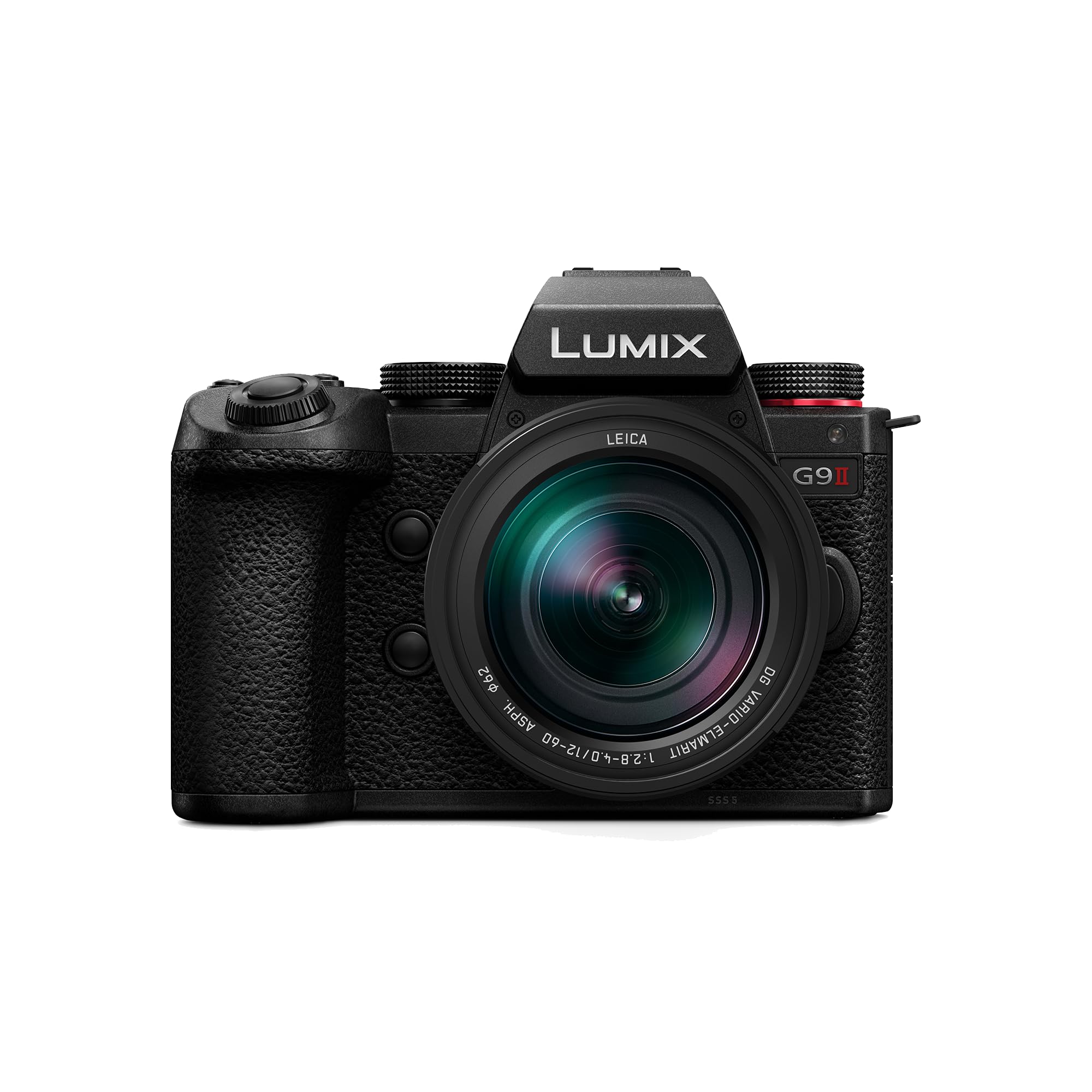 دوربین میکرو چهار سوم پاناسونیک LUMIX DC-G9M2LE، لنز لایکا DG Vario-Elmarit 12-60 میلی‌متری F2.8-4.0، 25.2 مگاپیکسل، فیلمبرداری 4K با سرعت 120 فریم بر ثانیه و 5.7K با سرعت 30 فریم بر ثانیه و 25 فریم بر ثانیه، فوکوس خودکار هیبریدی فازن، WLAN، دوربین تک لنز شوارتز LUMIX DC-G9M2 + لنز لایکا DG Vario-Elmarit 12-60 میلی‌متری