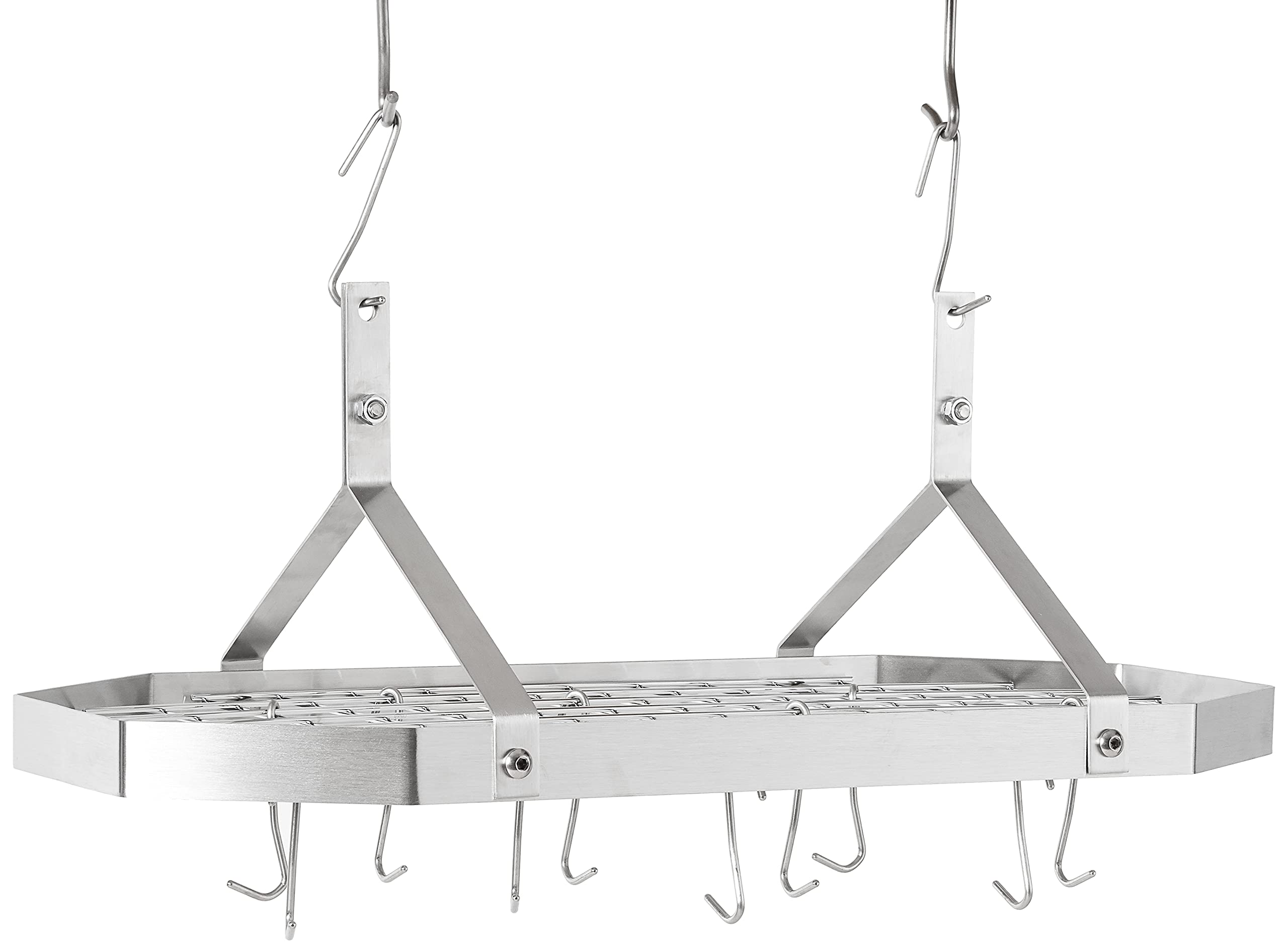 قفسه ظروف آشپزی معلق هشت ضلعی Cuisinart، استیل ضد زنگ