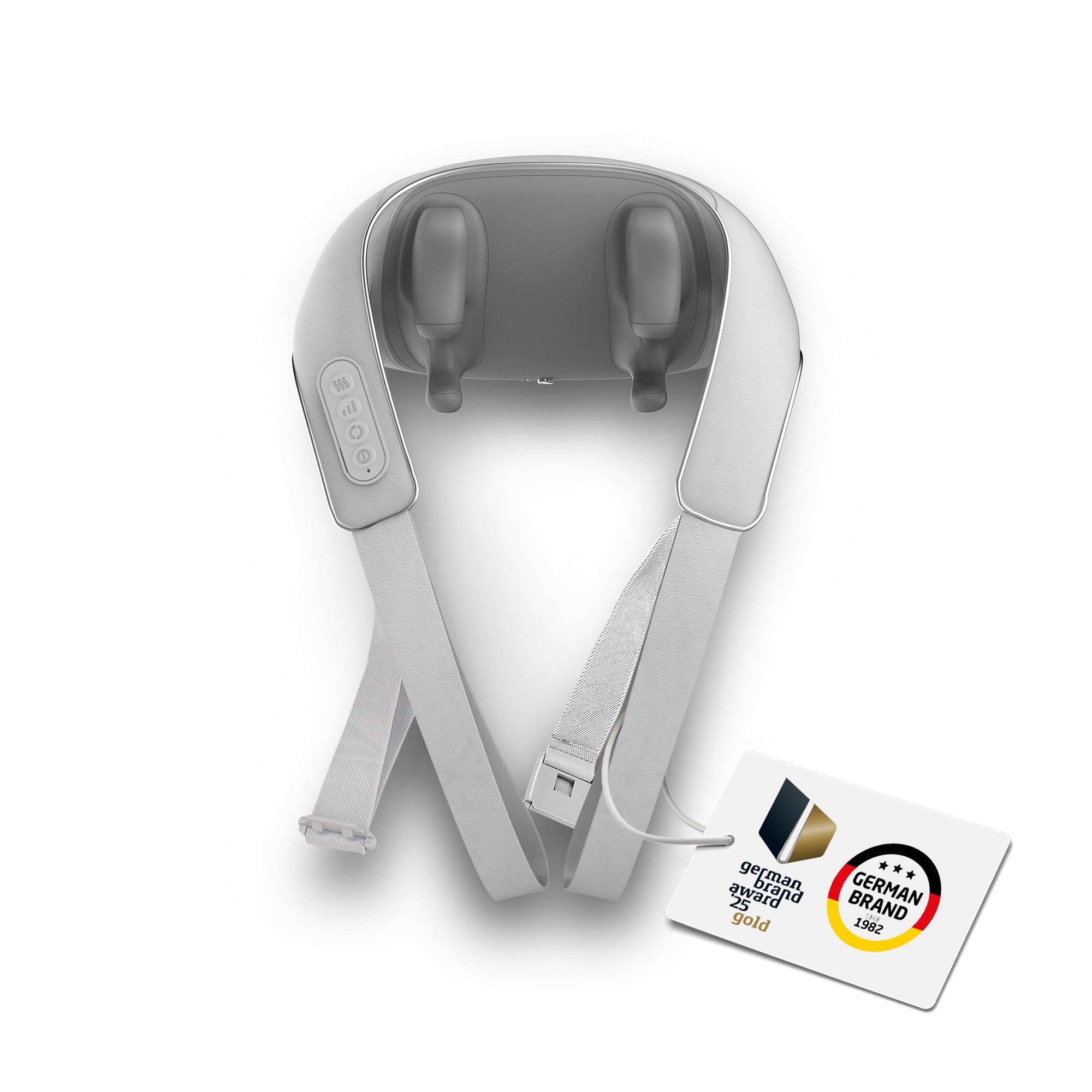 ماساژور گردن بی‌سیم مدیسانا NM 990، ماساژ برای پشت، شانه‌ها و گردن، ماساژور بسیار سبک و بی‌سیم با باتری داخلی، قابل حمل و ماساژ گردن بدون دخالت دست