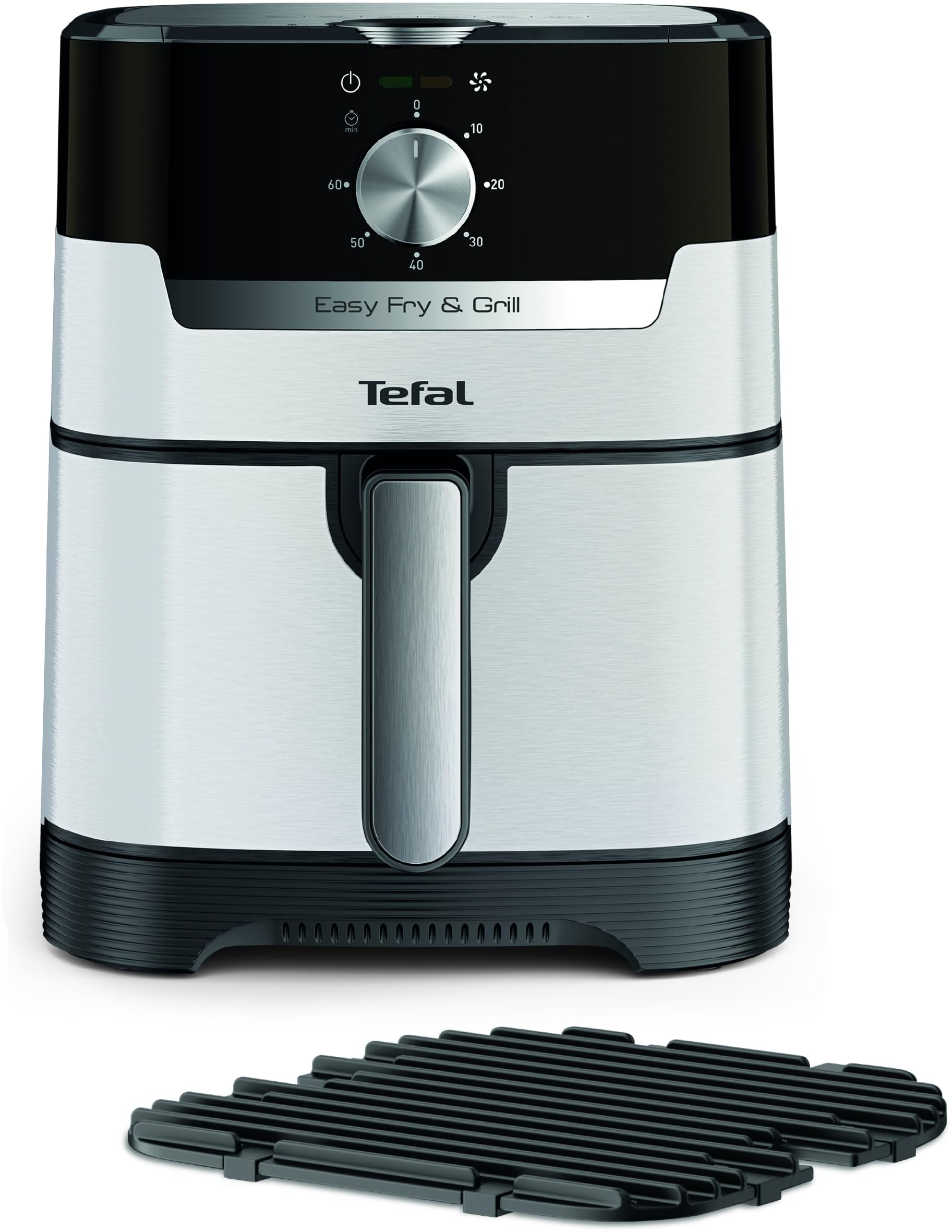 سرخ کن هوای گرم تفال فرانسه Tefal EY501A | ظرفیت 4.2 لیتر | فناوری 2 در 1 | تکنولوژی فوق العاده ترد | تکنولوژی گریل | تایمر