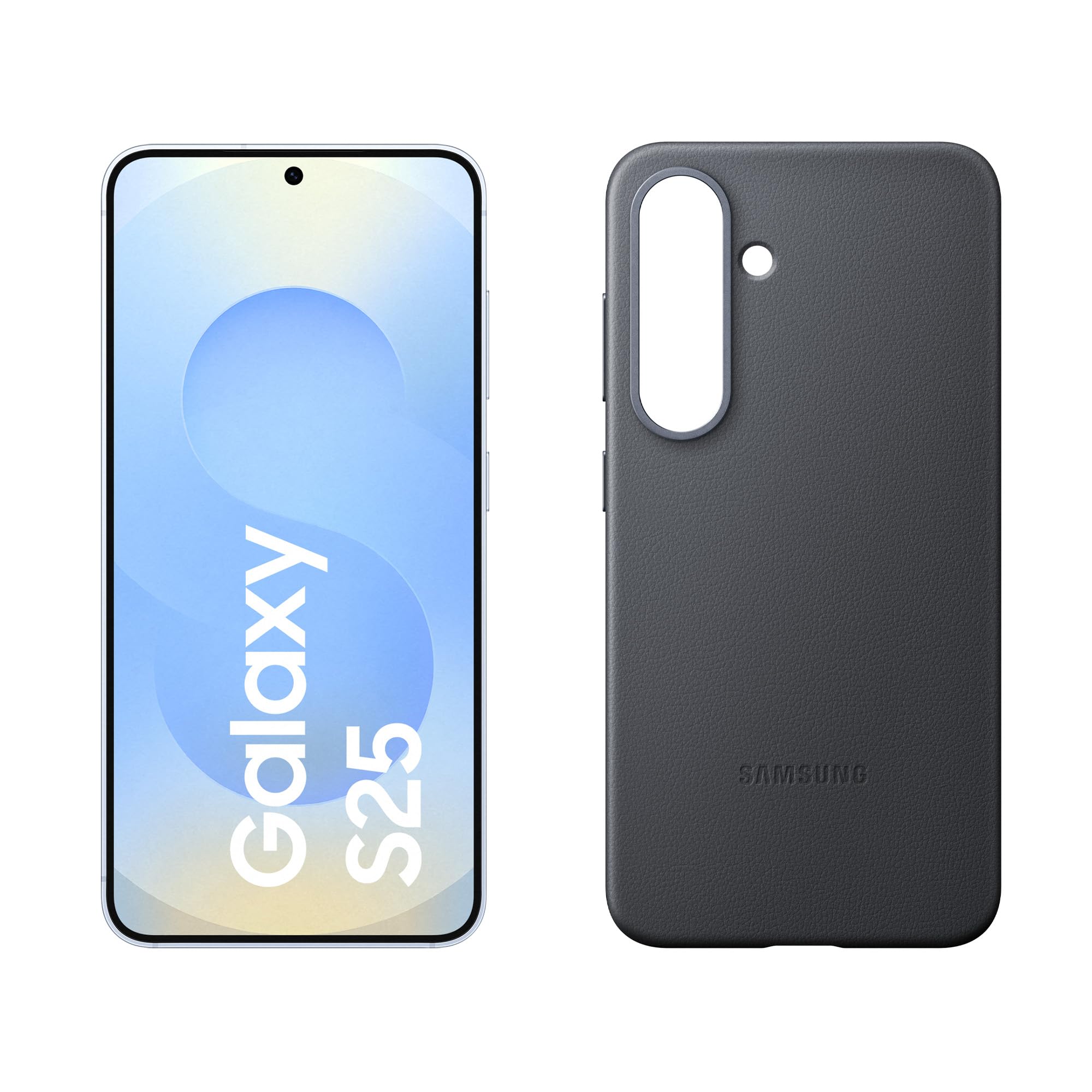 گوشی هوشمند سامسونگ گلکسی S25 AI با گلکسی AI، 12 گیگابایت رم، 128 گیگابایت حافظه داخلی، آبی یخی، 3 سال گارانتی سازنده + قاب Kindsuit آبی یخی 128 گیگابایت با قاب Kindsuit