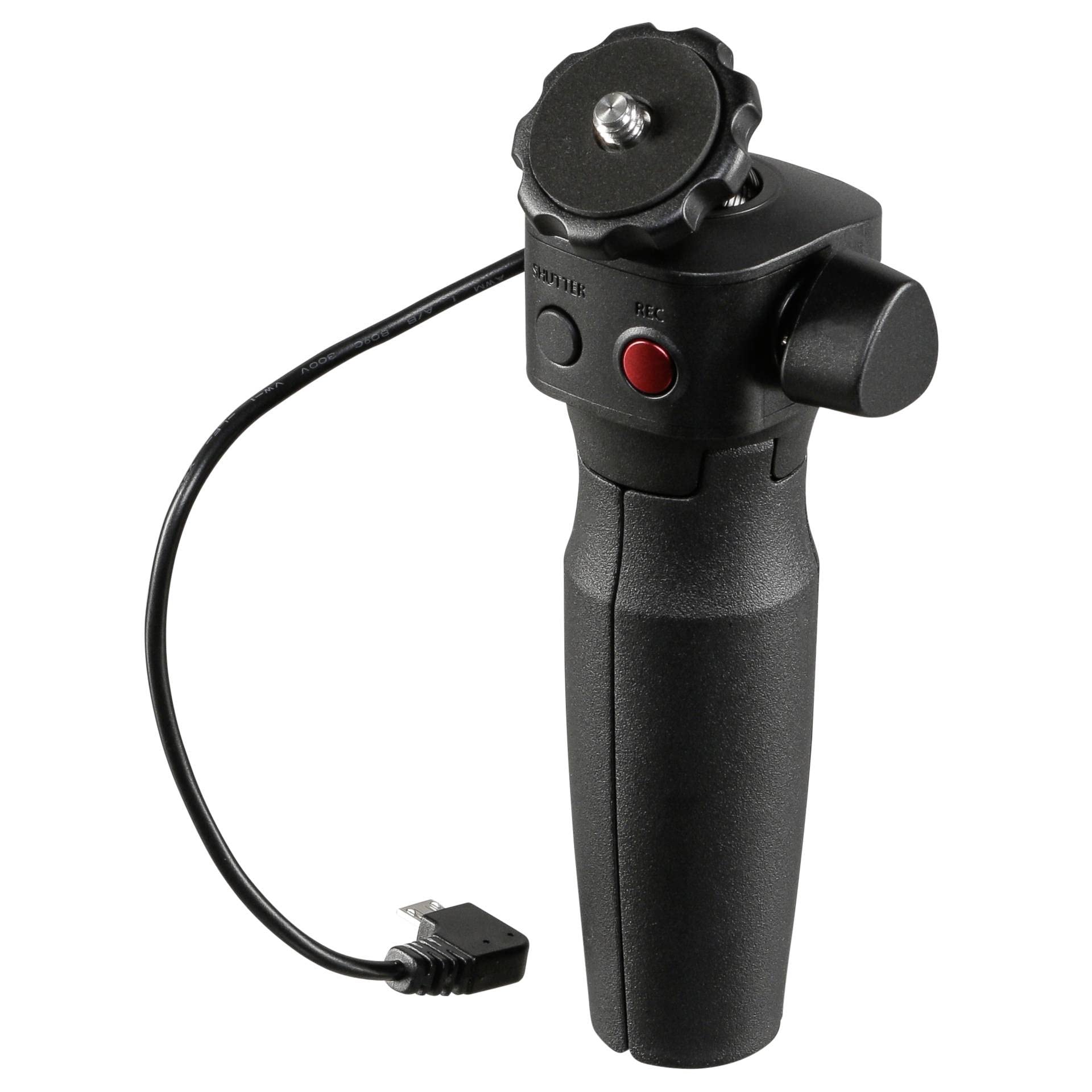 سه پایه گریپ پاناسونیک LUMIX DMW-SHGR1E برای دوربین‌های LUMIX S5، G100، GH5M2، GH5، GH5S، G9 و G90، با قابلیت رهاسازی شاتر، کنترل فیلم و حالت خواب، اتصال USB، مشکی