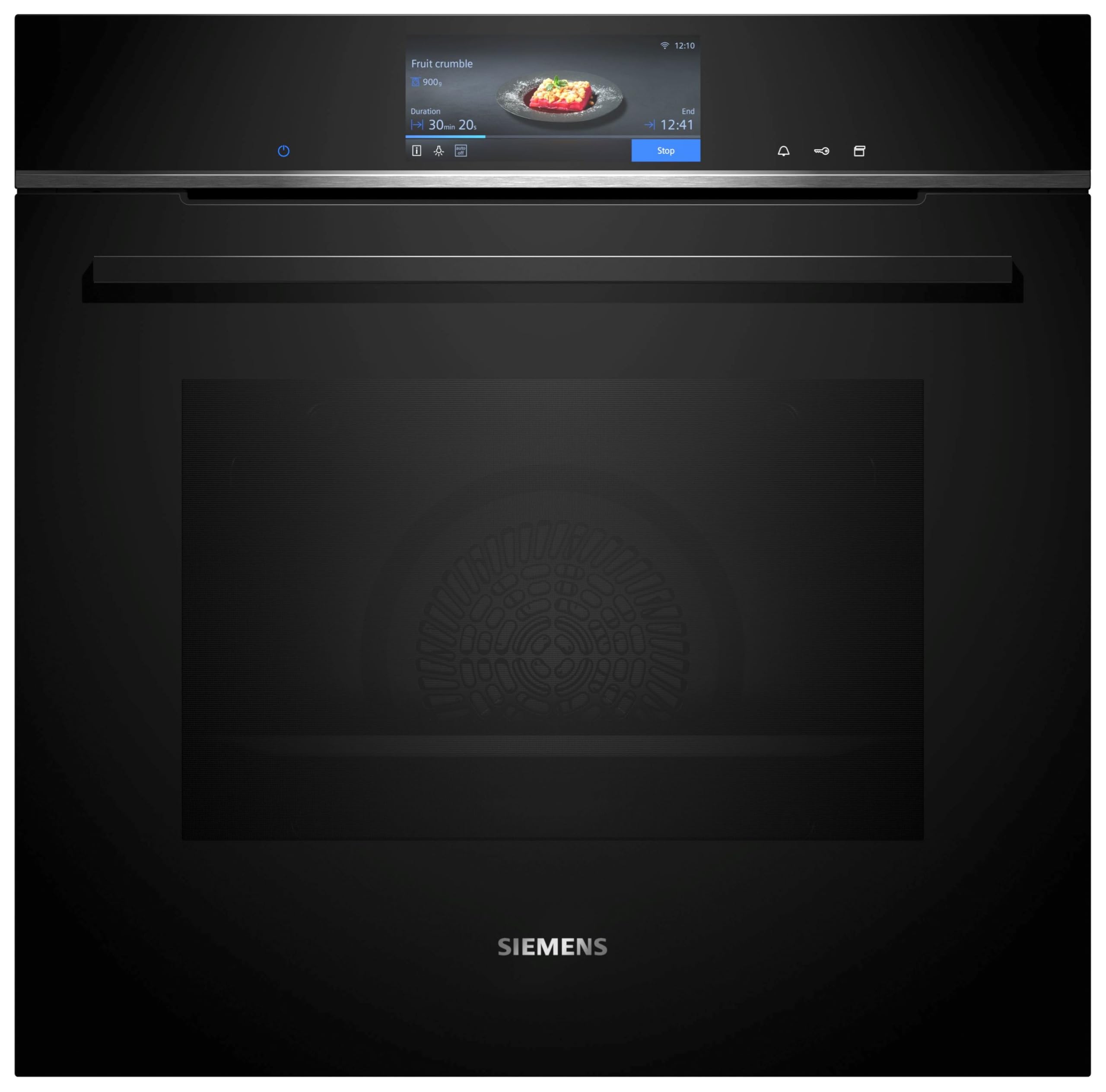 فر بخارپز زیمنس HS758G3B1 با صفحه نمایش TFT | تمام لمسی، تمیز کردن آسان، حرفه‌ای، ecoClean iQ700 - با بخار