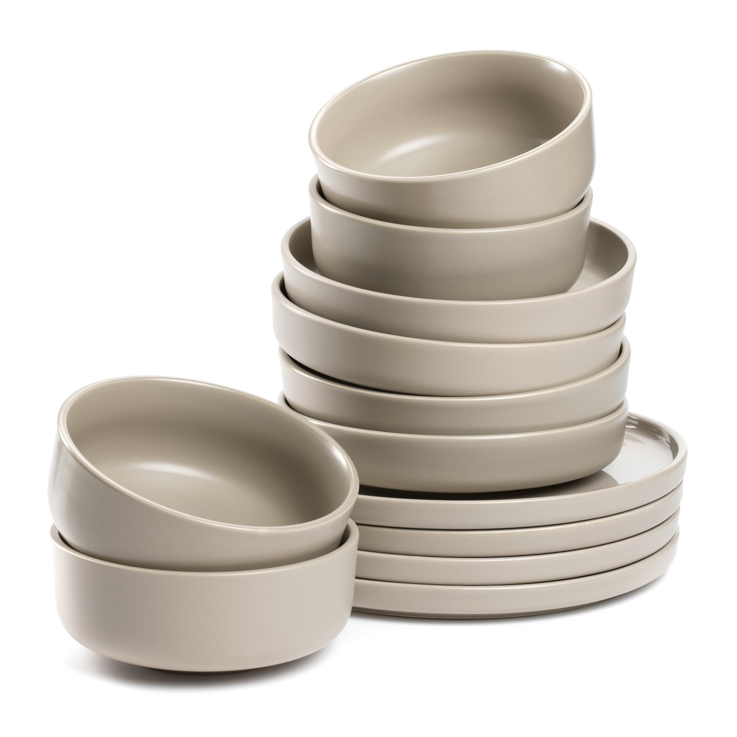 سرویس غذاخوری ۱۲ پارچه لئوناردو هوم روما • سرویس غذاخوری ۴ نفره • ۴ بشقاب هر کدام با ابعاد Ø ۲۲ سانتی‌متر، Ø ۲۷ سانتی‌متر و Ø ۲۰ سانتی‌متر • قابل استفاده در مایکروویو و ماشین ظرفشویی • قابل چیدمان روی هم • بژ • سرویس ۱۲ پارچه بژ ۰۲۶۳۶۸