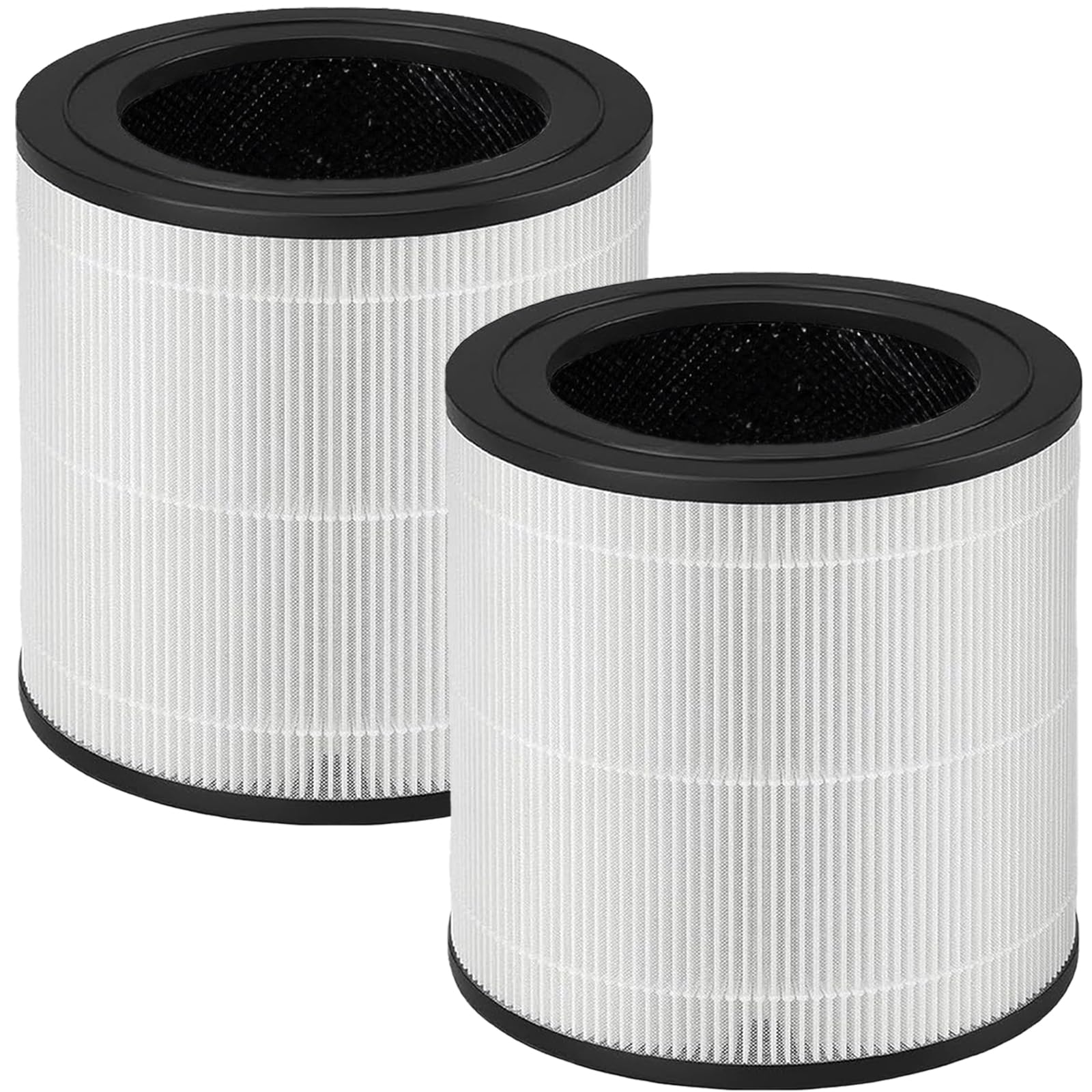 فیلتر تصفیه هوا فیلیپس  جایگزین FY0611 برای فیلیپس سری 600 AC0650/10 AC0651/10 تصفیه کننده هوا، 3 در 1، با کربن فعال با کارایی بالا و پیش فیلتر - 2 بسته