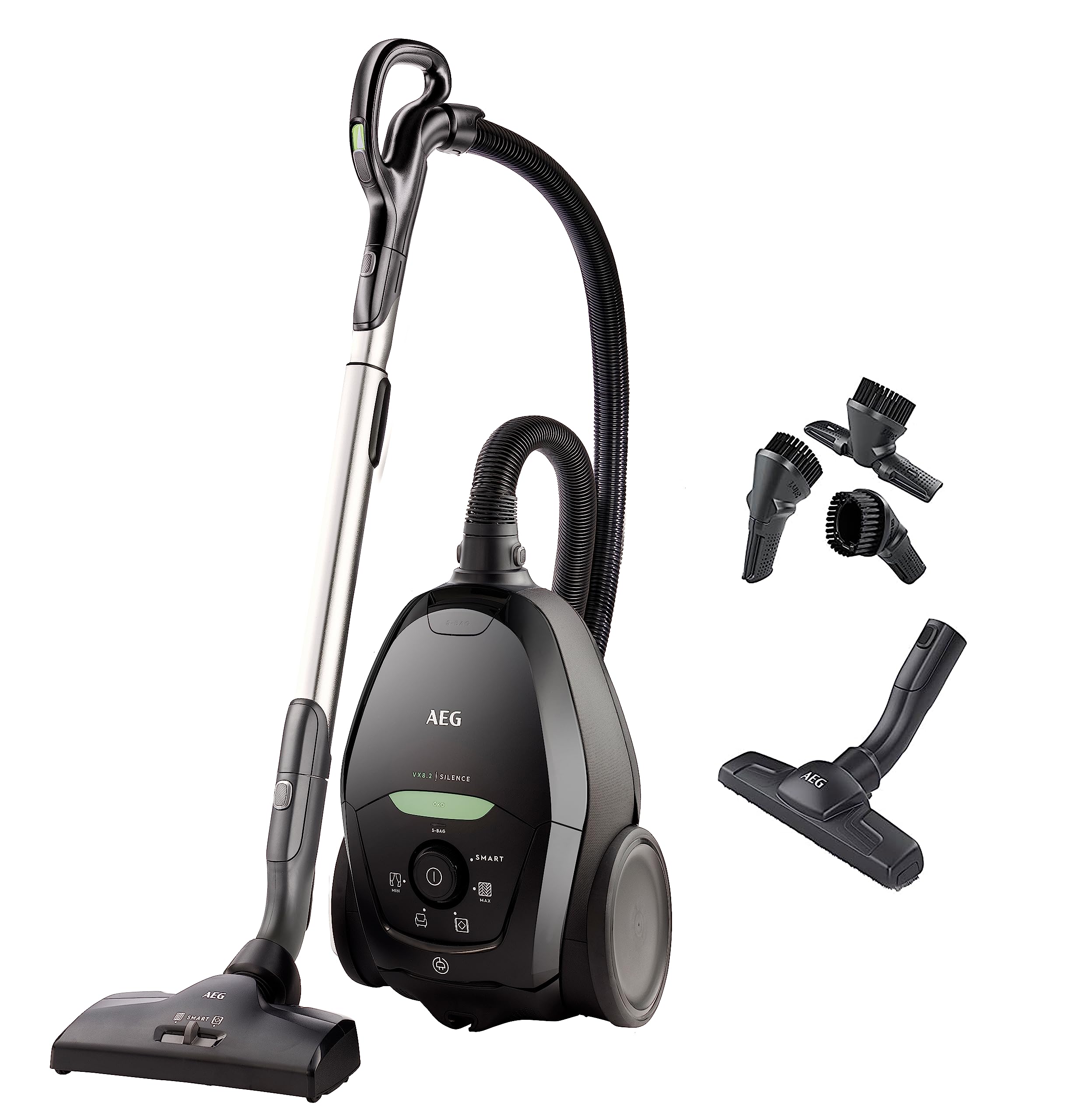 جارو برقی آاگ آلمان AEG VX82-1-ÖKO  اتوماتیک. تنظیم قدرت مکش / بسیار بی صدا حتی روی فرش