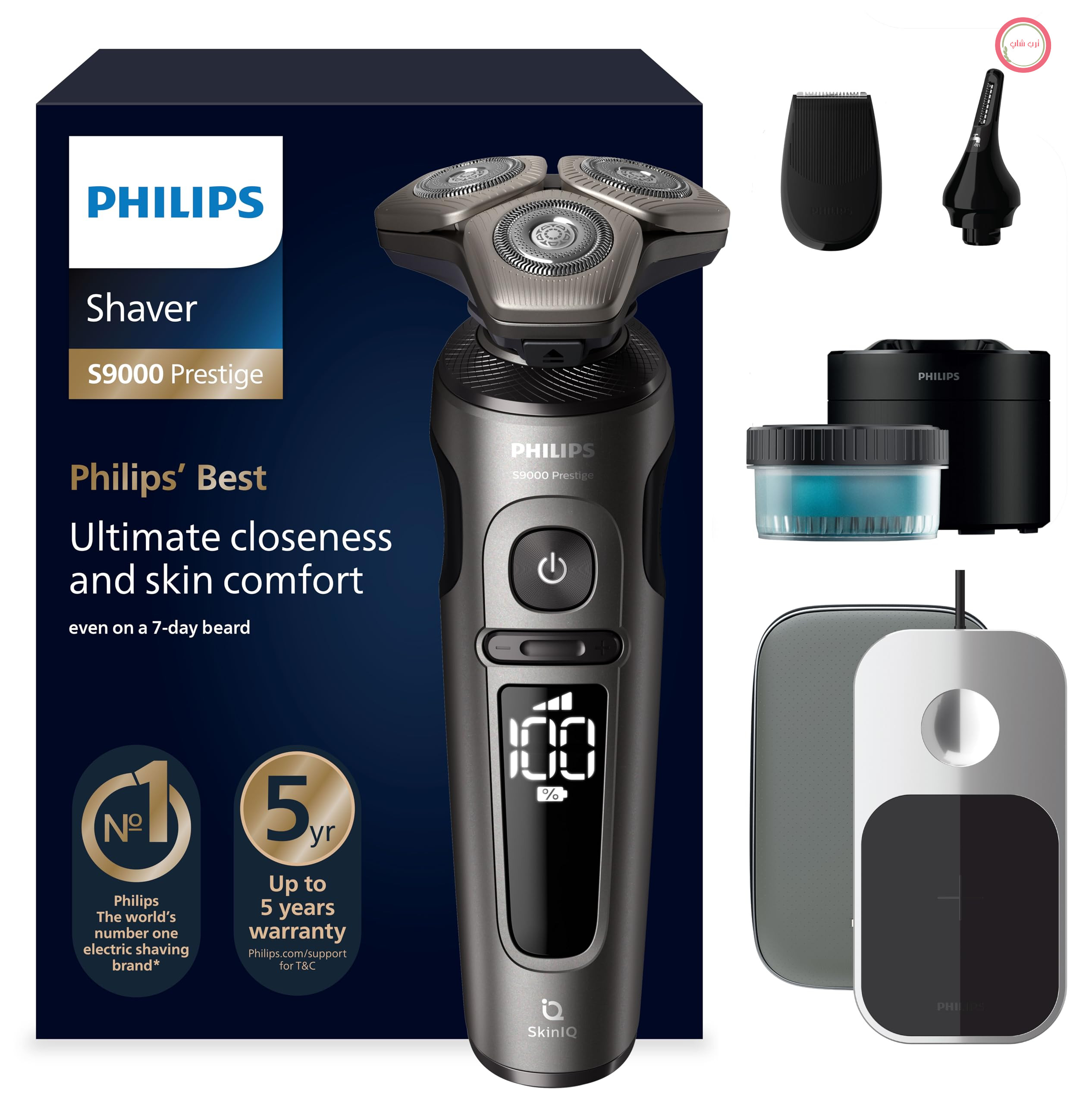 ریش تراش فیلیپس هلند پرستیژ PHILIPS Shaver S9000 SP9882/36 خشک و تر