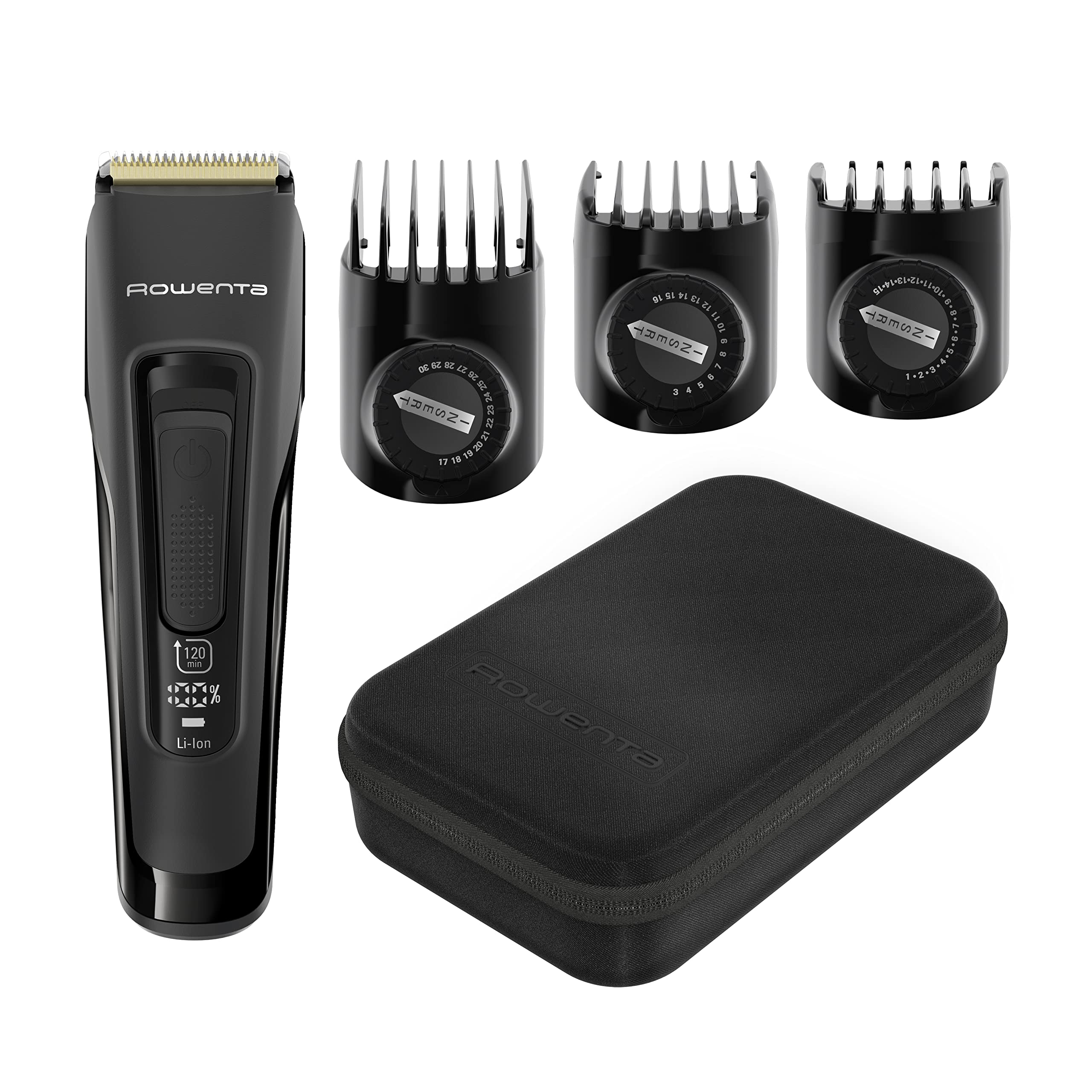 ماشین اصلاح سر روونتا آلمان Rowenta TN5243 Advancer | تیغه‌های روکش تیتانیوم | 45 حالت تنظیم