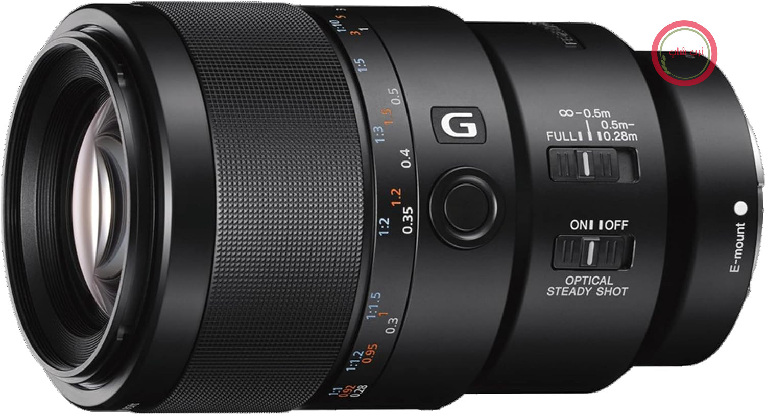 لنز سونی FE 90mm F2.8 Macro G OSS – لنز ماکروی ممتاز برای دوربین‌های فول فریم و APS-C | لرزشگیر تصویر، فوکوس خودکار سریع، عکس‌هایی با جزئیات بسیار واضح | SEL90M28G برای دوربین‌های سونی آلفا E-mount