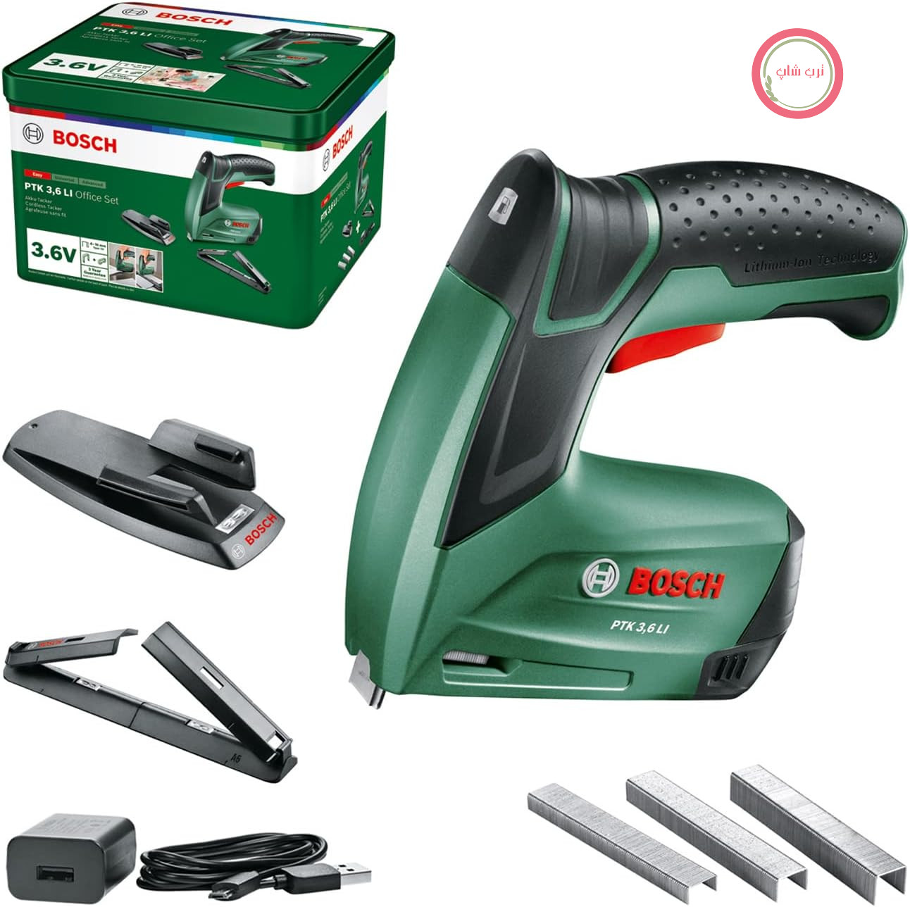 منگنه کوب شارژی بوش آلمان Bosch مدل PTK