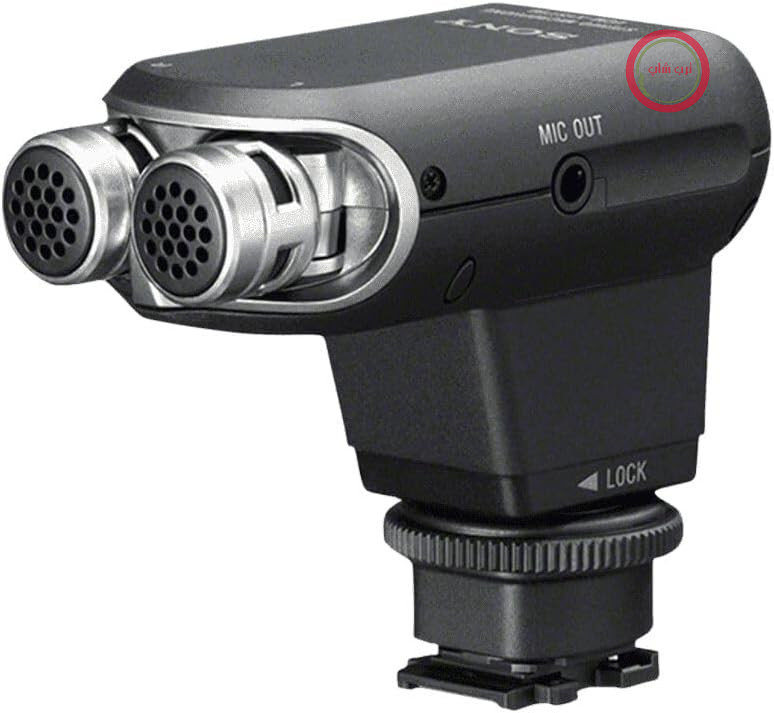 میکروفون استریو سونی ECM-XYST1M برای دوربین‌های عکاسی و فیلمبرداری با کفشک لوازم جانبی چند رابط (صدای ۱۲۰ درجه، خروجی میکروفون، ولاگینگ، سازگار با دوربین‌های سری A9، A7، A6000، سری RX100) مشکی