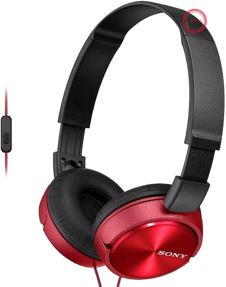 هدفون سونی MDR-ZX310AP (عملکرد هندزفری) با میکروفون، قرمز