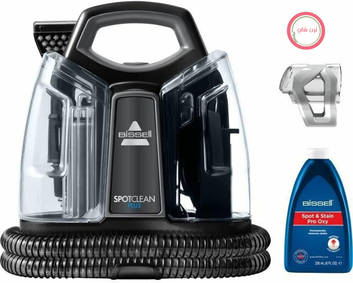 فرش و مبل شوی بیسل آمریکا BISSELL مدل SpotClean Plus 3724N | دستگاه لکه‌بر قابل حمل، مکش و شستشو، لوله ۲٫۲ متر