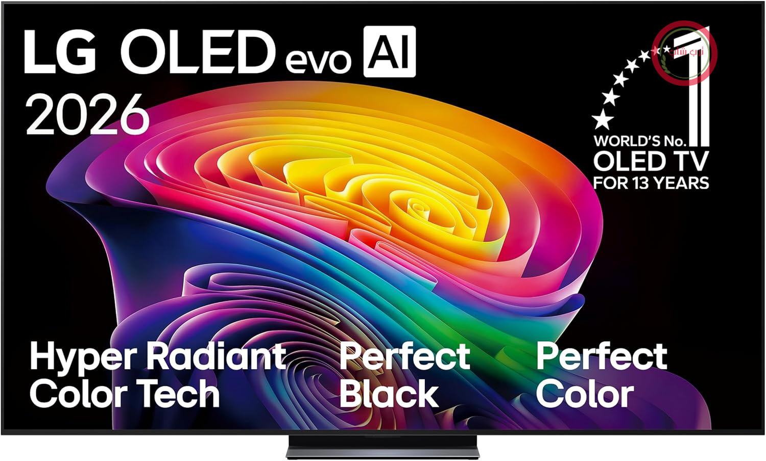 تلویزیون هوشمند ال‌جی OLED83C64LA 83 Zoll (211 سانتی‌متر) با کیفیت 4K UHD OLED evo AI