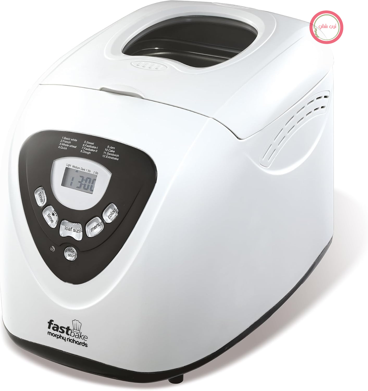نان‌ پز کیک پز مورفی ریچاردز انگلستان Morphy Richards مدل ۴۸۲۸۱، ۶۰۰ وات، سفید