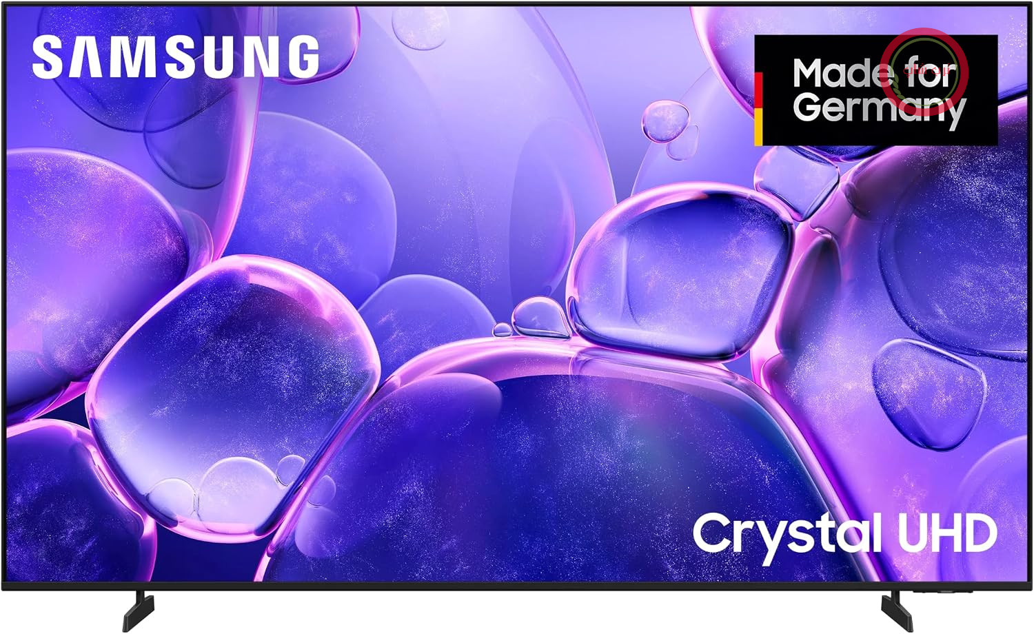 تلویزیون ال‌ای‌دی ۶۵ اینچ (۱۶۳ سانتی‌متری) سامسونگ مدل Crystal UHD U8079F 4K، پردازنده کریستال ۴K، طراحی MetalStream، SmartThings، ارتقاء کیفیت تصویر با هوش مصنوعی، Gaming Hub، امنیت Knox، محتوای رایگان، تلویزیون هوشمند
