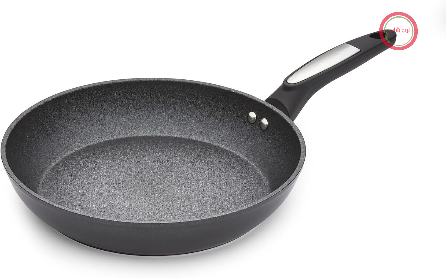 ماهیتابه مورفی ریچاردز انگلستان Morphy Richards سرامیک آلومینیومی فورج شده، 28 سانتی متر، روکش نچسب، دسته های نرم، مناسب برای انواع اجاق گاز، مشکی، 850400