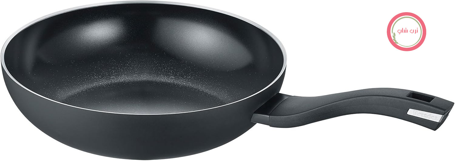 ماهیتابه ووک برندس آلمان مدل b.green سایز 30 سانتی‌متر - القایی آلومینیومی بازیافتی - تابه وک ساخته شده از آلومینیوم بازیافتی - مناسب برای همه اجاق گازها - روکش کوارتز b.nature - قابل بازیافت - مناسب برای فر تا دمای 160 درجه سانتیگراد