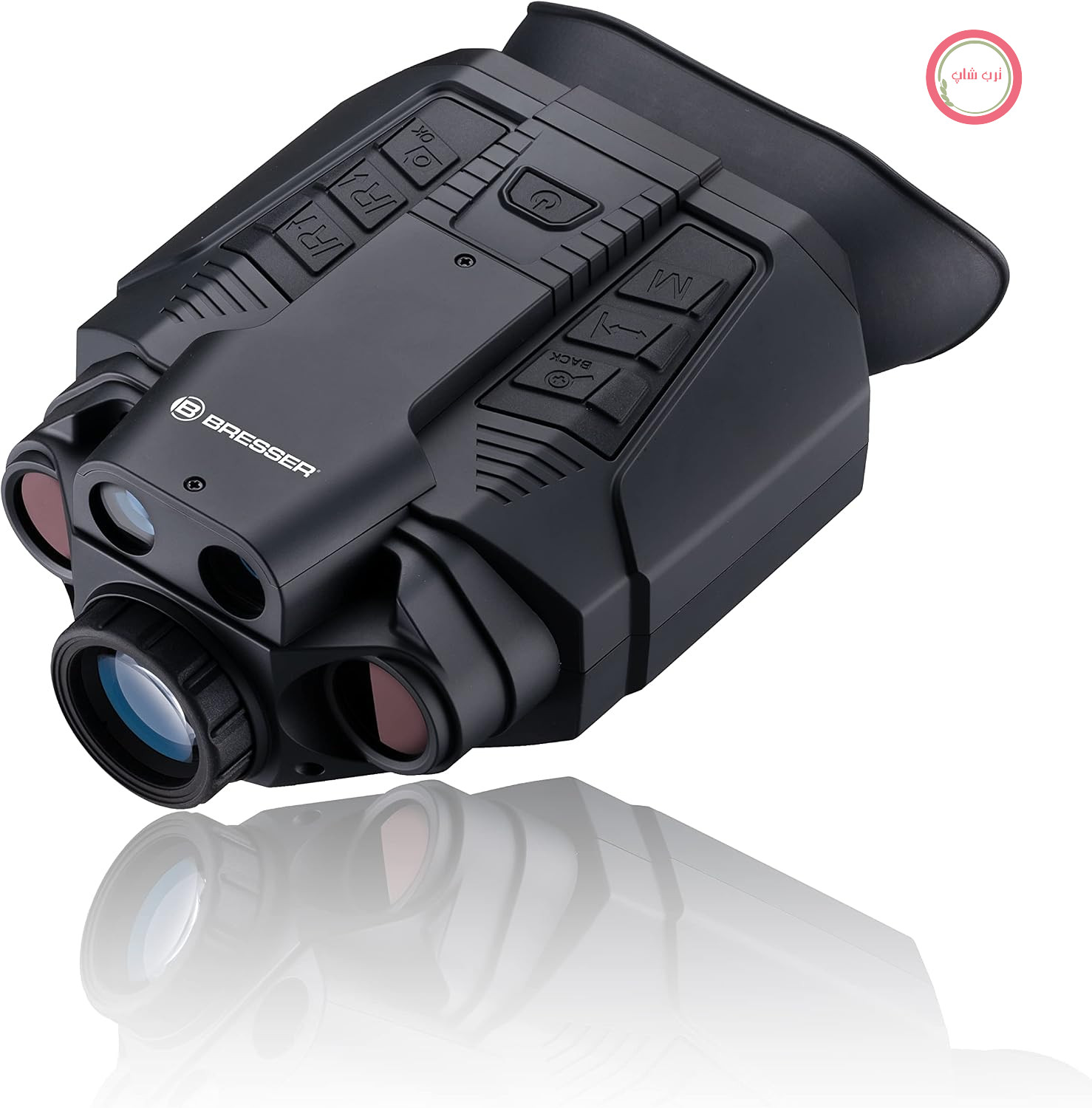 دوربین دوچشمی دیجیتال دید در شب BRESSER Explorer 200RF: دید در شب مادون قرمز، مسافت یاب، قابلیت ضبط برای شکار، کمپینگ و رصد طبیعت