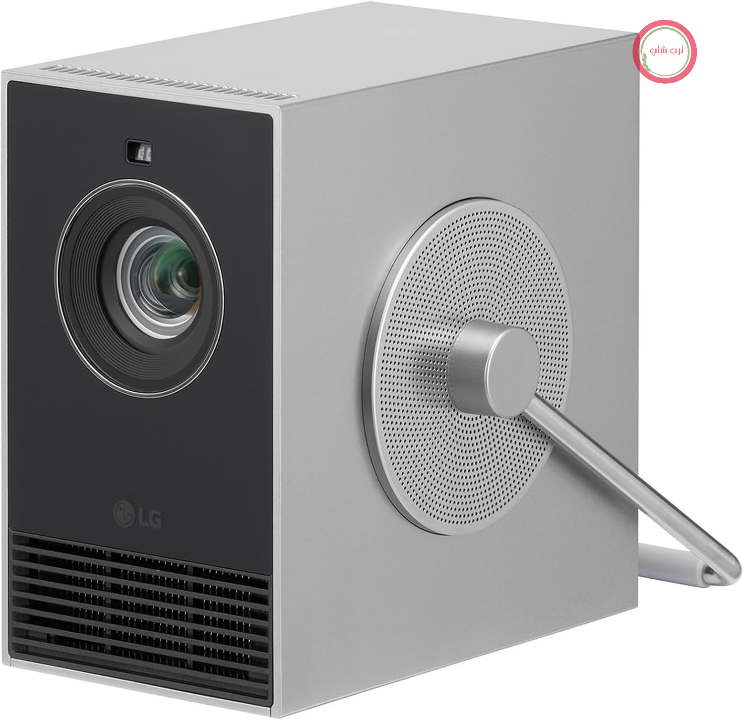 پروژکتور جمع و جور لیزری ال‌جی 4K UHD ال‌جی الکترونیکس مدل HU710PB CineBeam Q، تا 304.8 سانتی‌متر (120 اینچ)، ال‌جی ThinQ