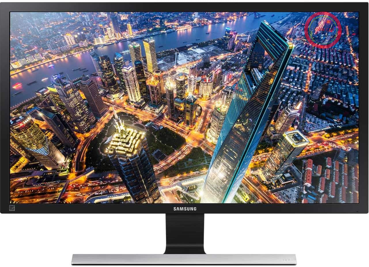 مانیتور سامسونگ LU28E590DS/EN با ابعاد 71.1 سانتی‌متر (28 اینچ) (HDMI، زمان پاسخگویی 1 میلی‌ثانیه) مشکی براق