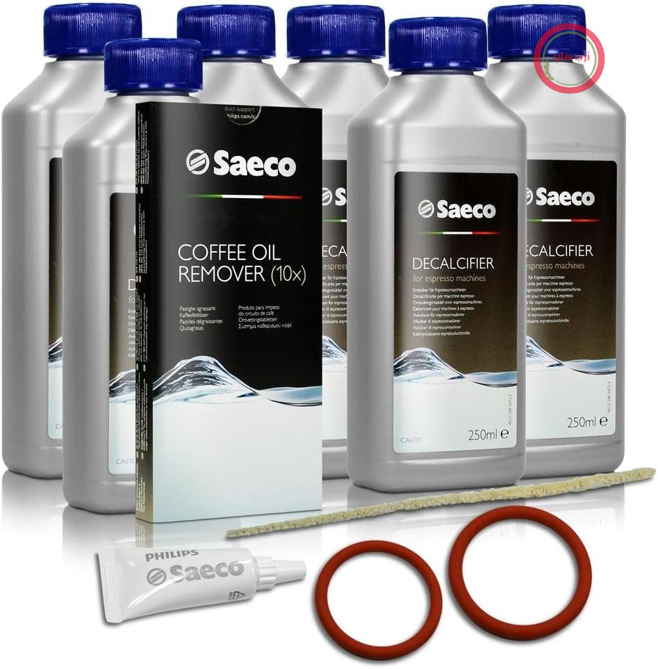 مجموعه تمیزکننده Saeco (شامل 6 بطری Saeco)