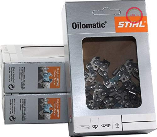 ۳ عدد زنجیر اره Stihl Picco Micro 3/8P-1.1-50 برای Stihl MS170 35cm 3610 000 0050 (عرض شیار ۱.۱)