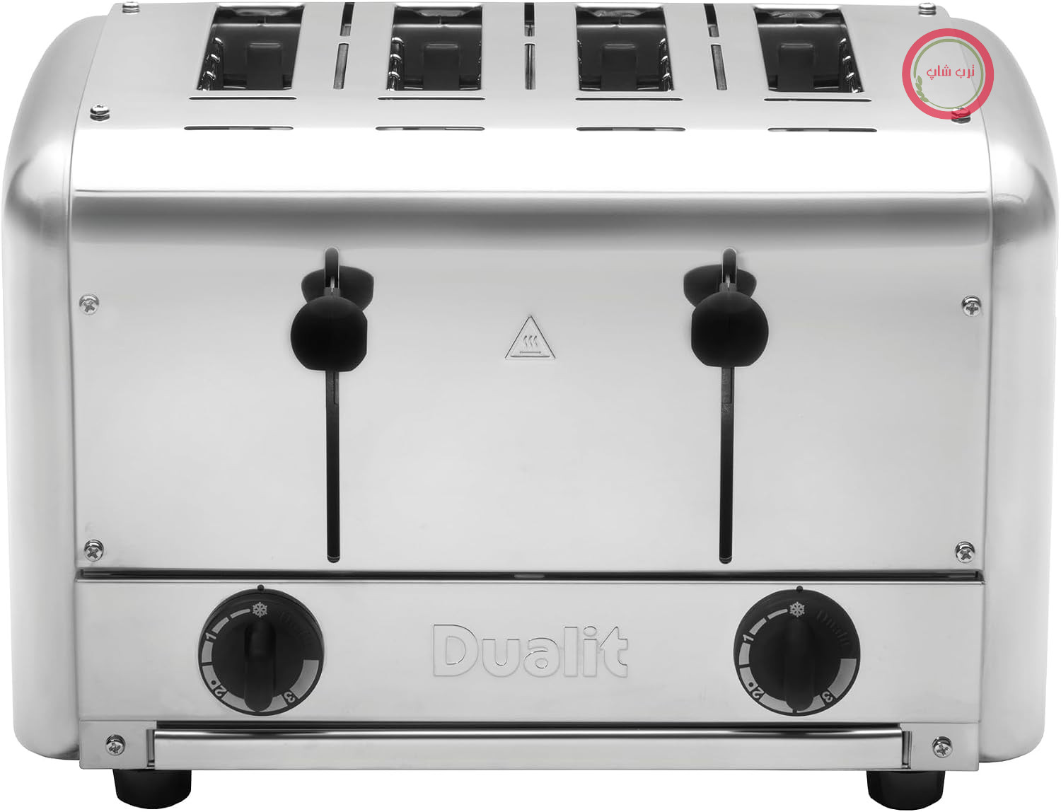 توستر Dualit Catering 4 تکه، المنت‌های گرمایشی ProHeat، محفظه استیل ضد زنگ