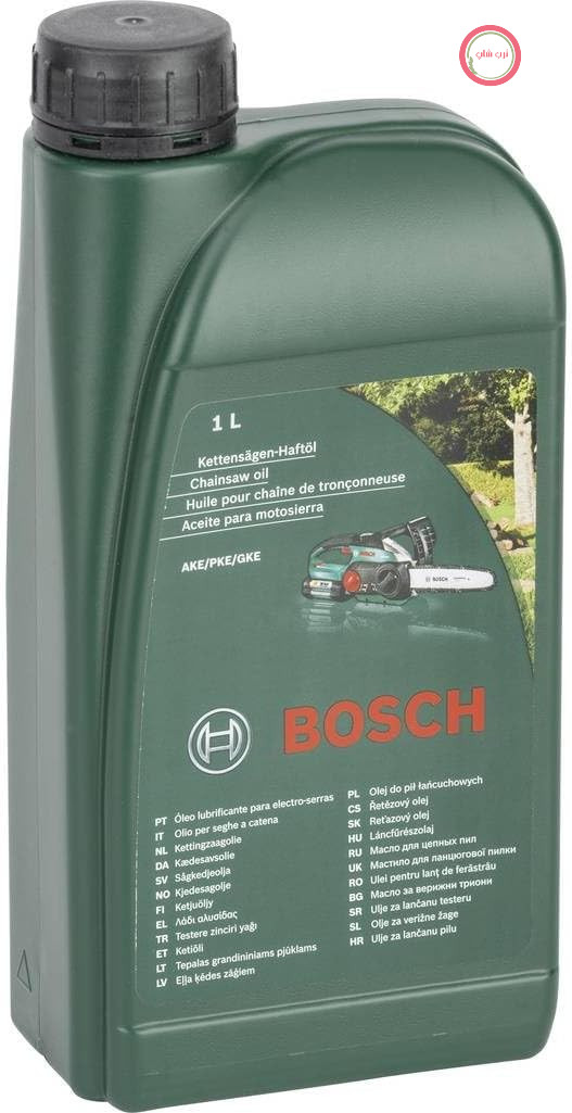 روغن اره برقی بوش Bosch 2607000181 برای اره برقی های بوش AKE، زیست تخریب پذیر، 1 لیتر