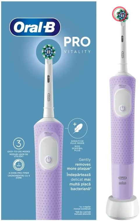 مسواک برقی اورال بی Oral-B Vitality Pro Protect X Clean مخصوص بزرگسالان، قابل شارژ