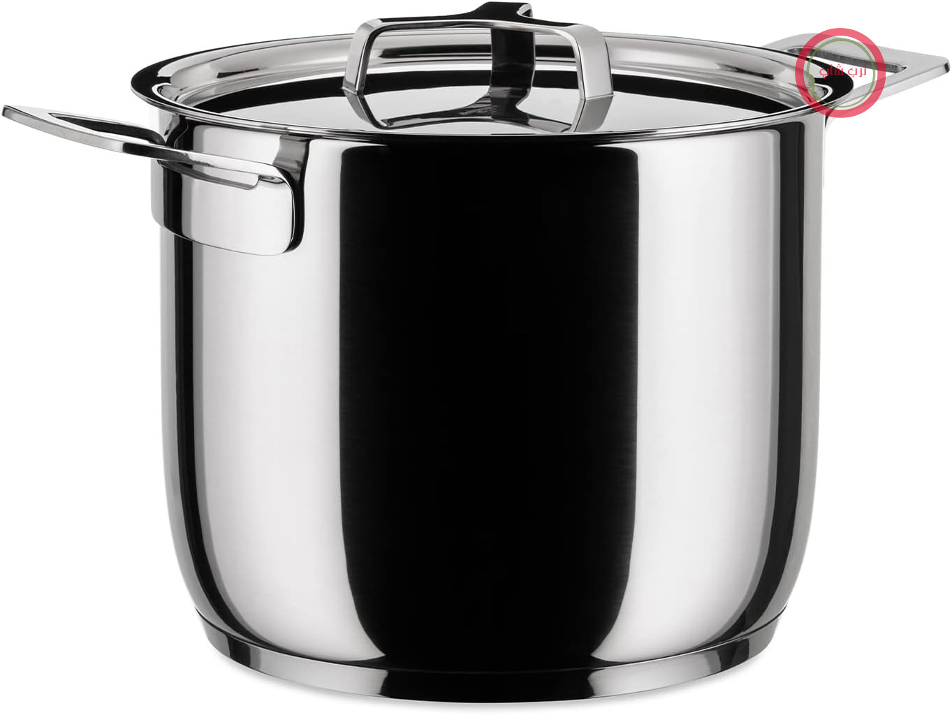 قابلمه و ماهیتابه استیل ضد زنگ Alessi A di POTS & Pans، نقره‌ای